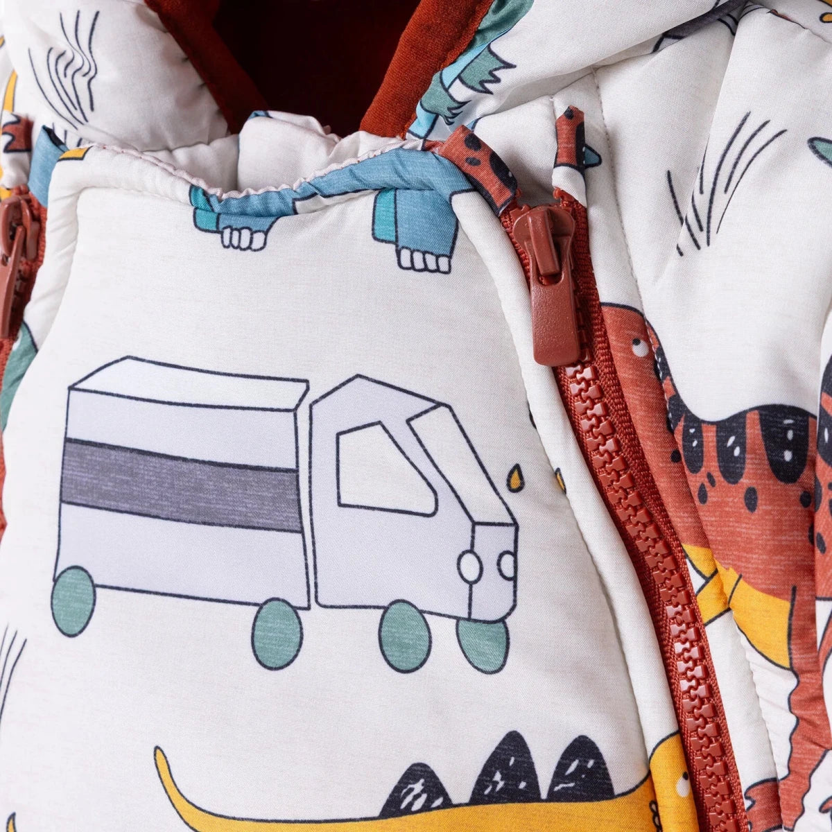 HelloBaby Snowsuit - Ecru Printed - Image 4