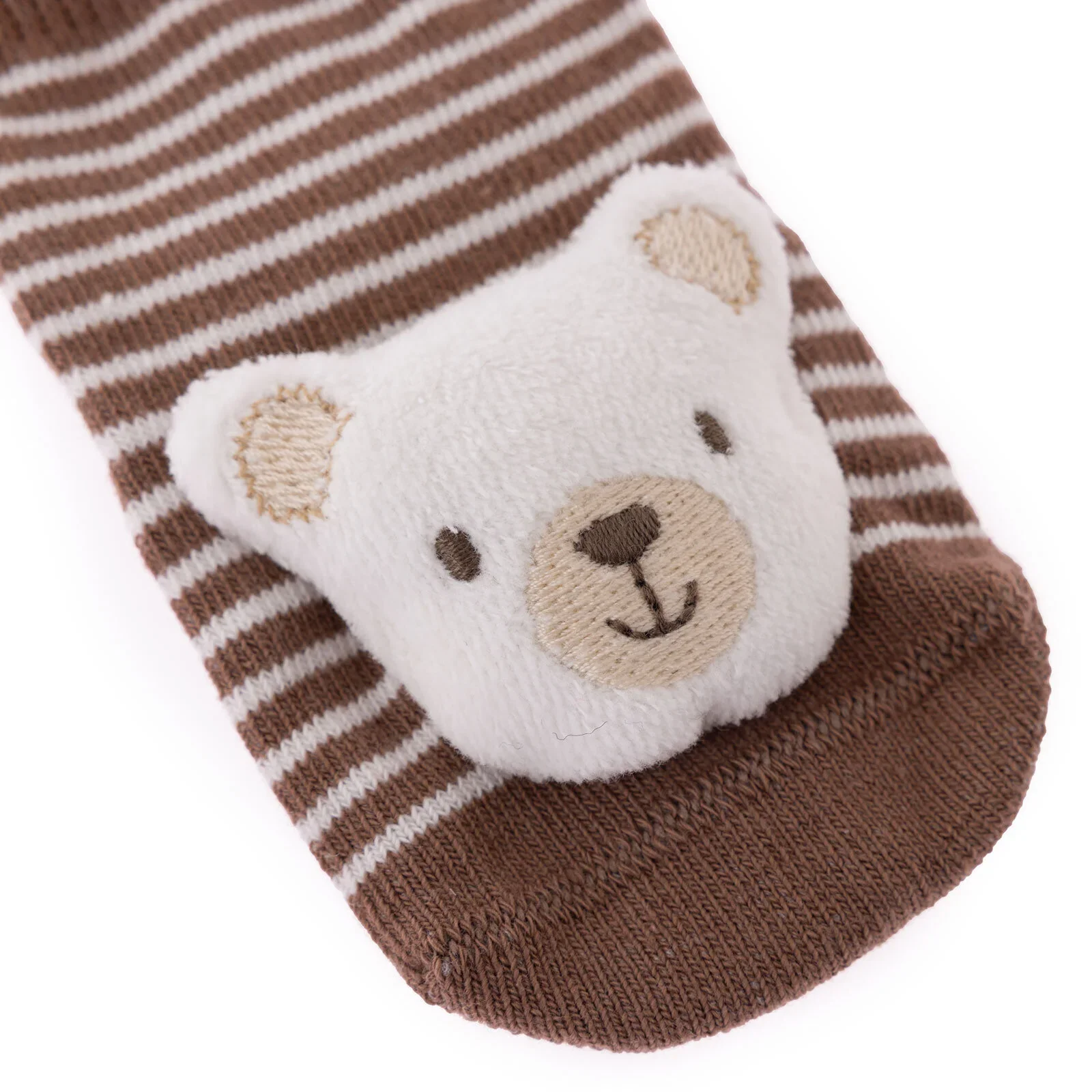 HelloBaby Socks - Brown - Image 2