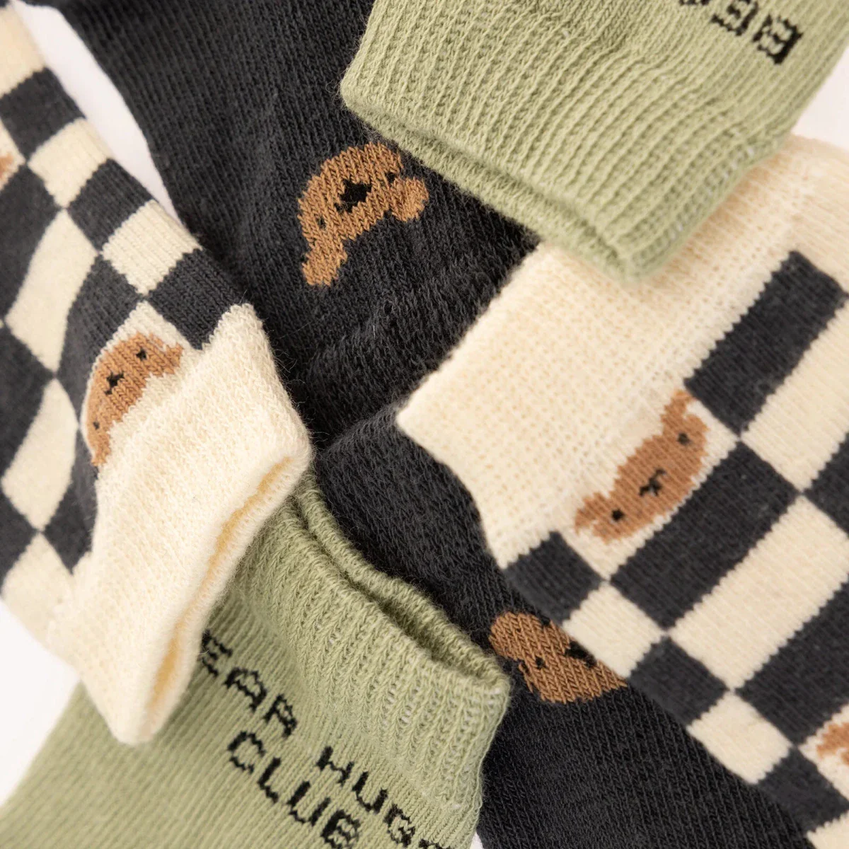 HelloBaby Socks 3 pcs - Grey - Image 5