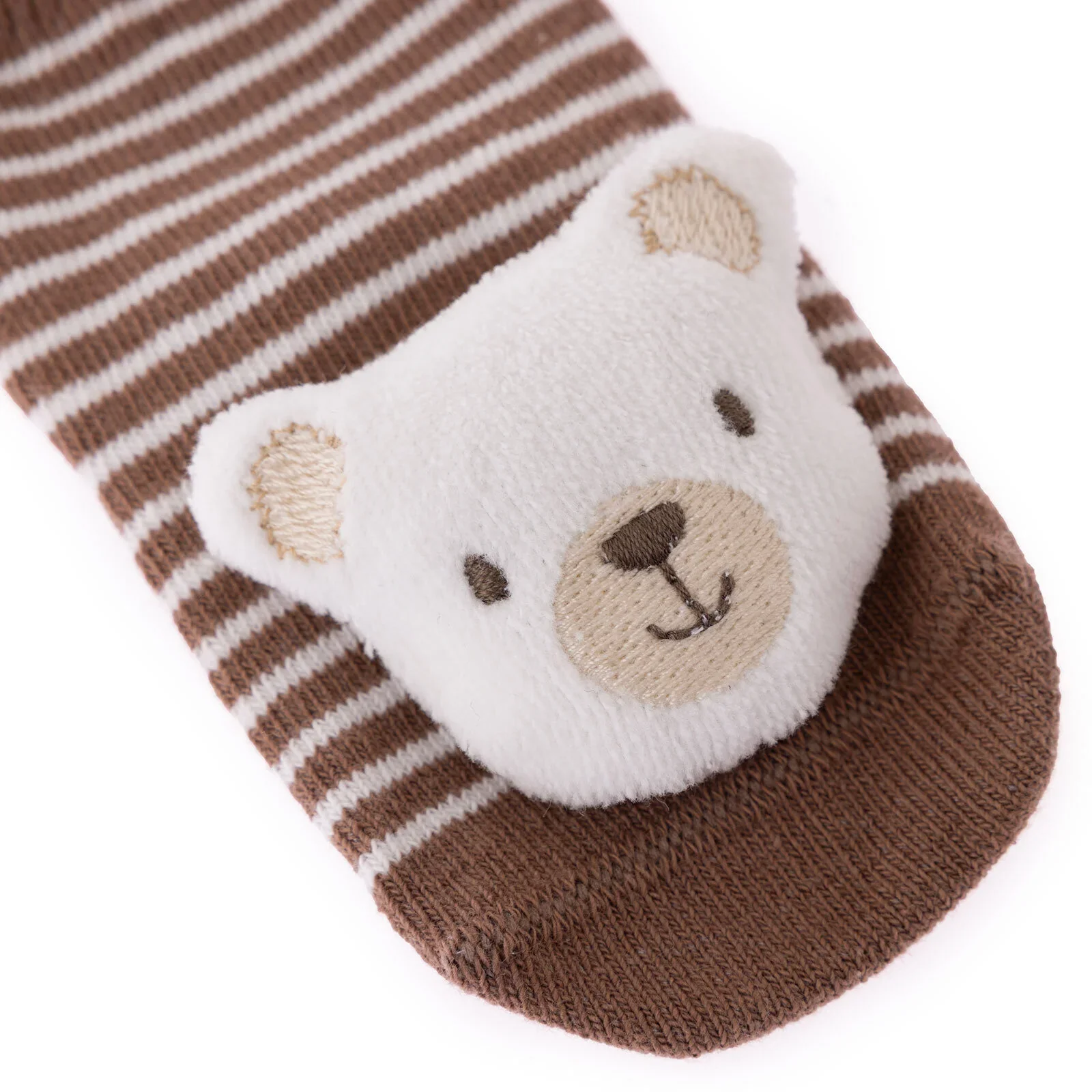 HelloBaby Socks - Brown - Image 3
