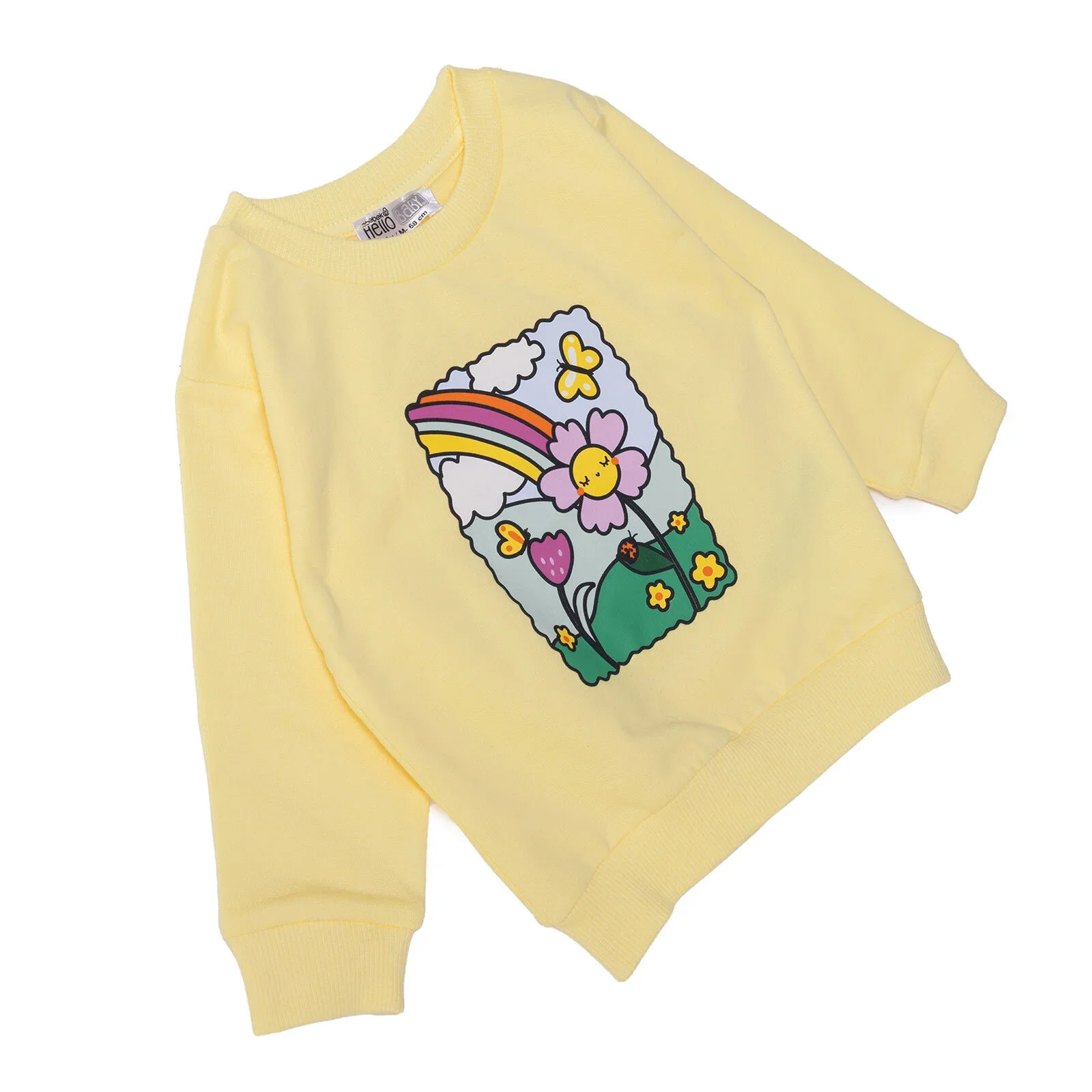 HelloBaby Sweatshirt - Yellow - Image 7