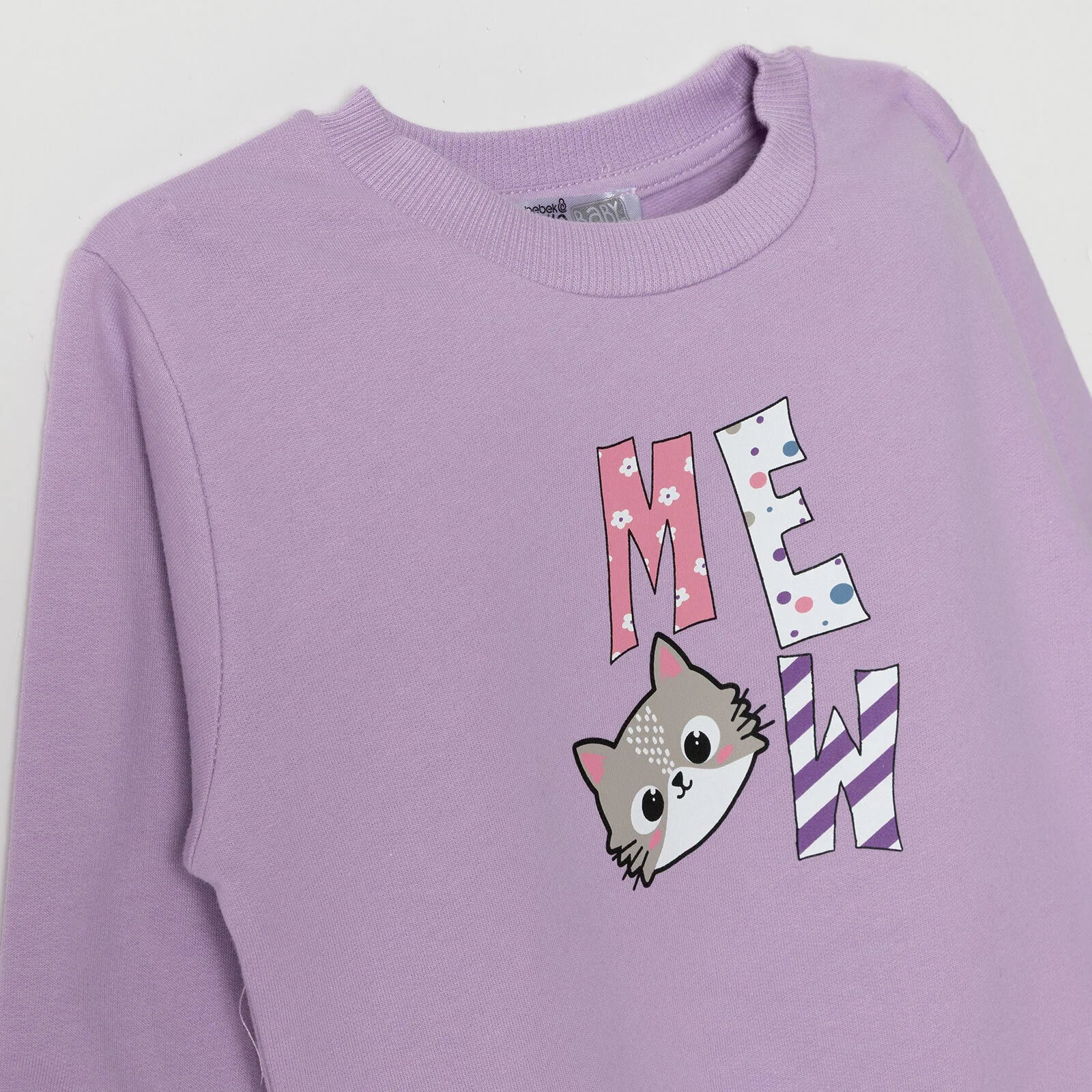 HelloBaby Sweatshirt - Purple - Image 3