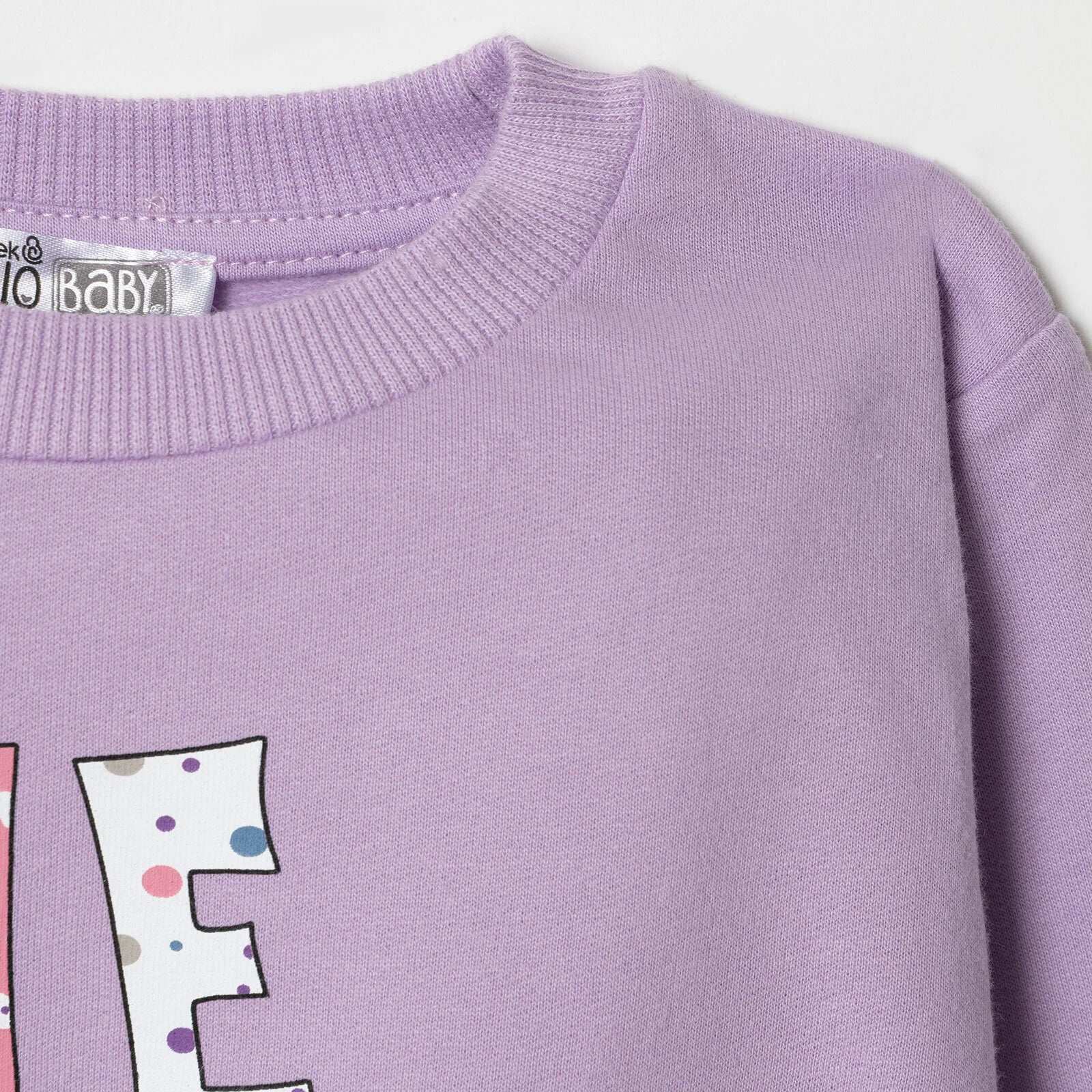 HelloBaby Sweatshirt - Purple - Image 4