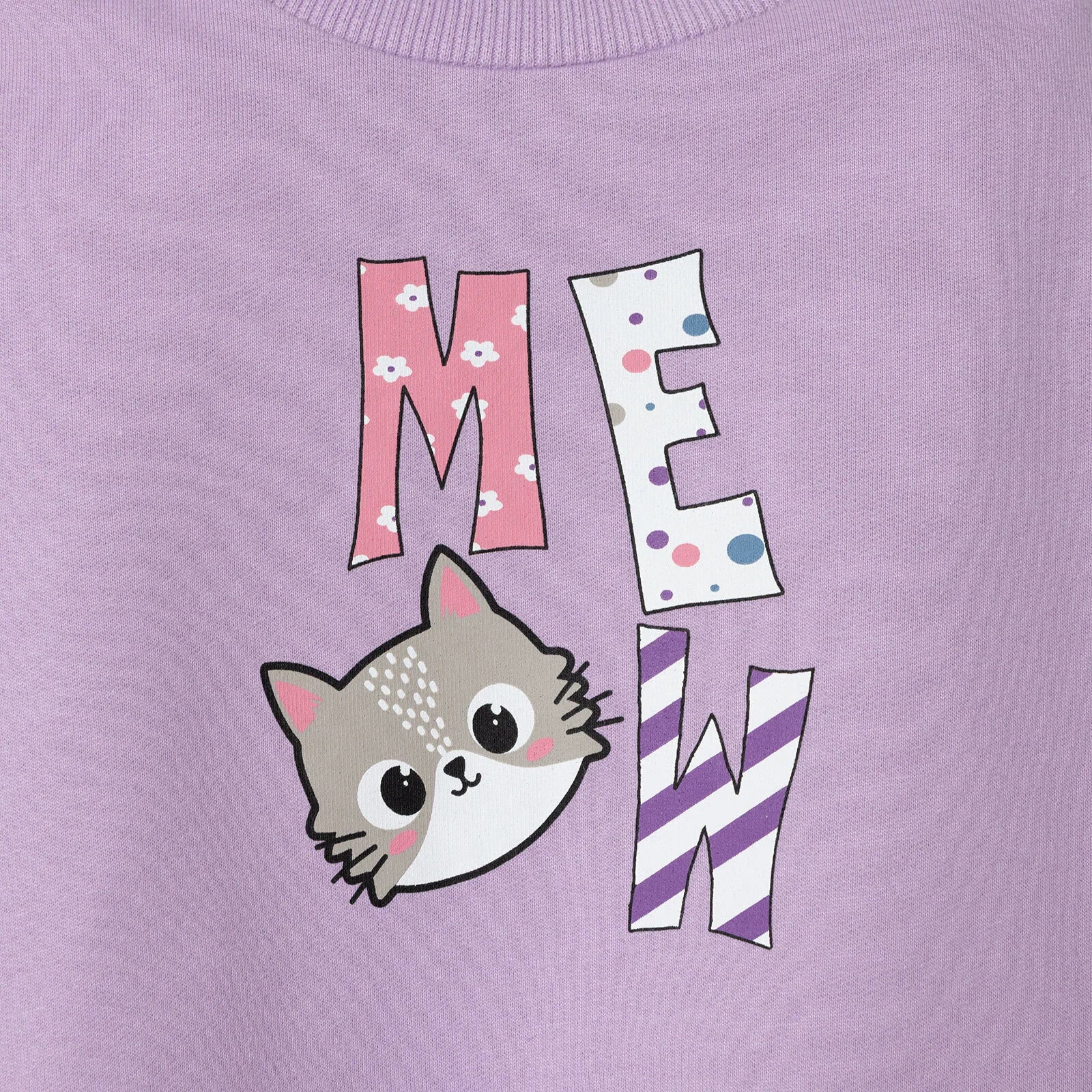HelloBaby Sweatshirt - Purple - Image 5