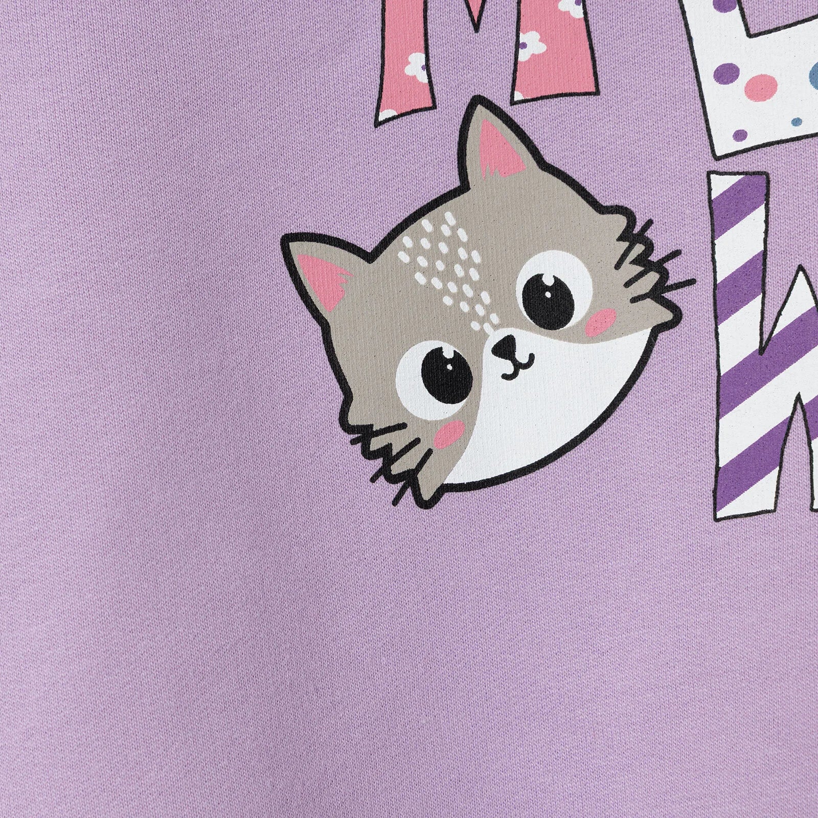 HelloBaby Sweatshirt - Purple - Image 7