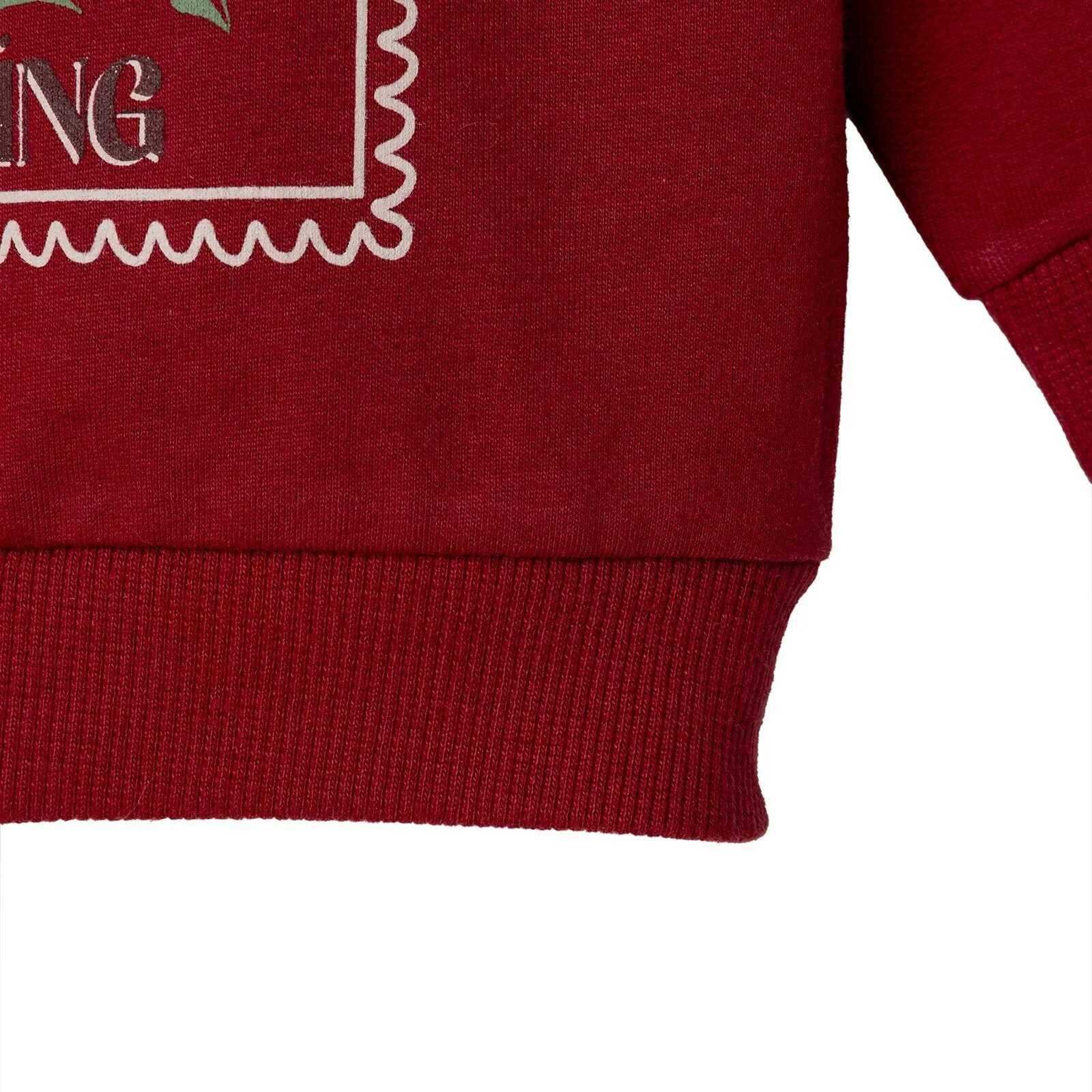 HelloBaby Sweatshirt - Maroon - Image 6