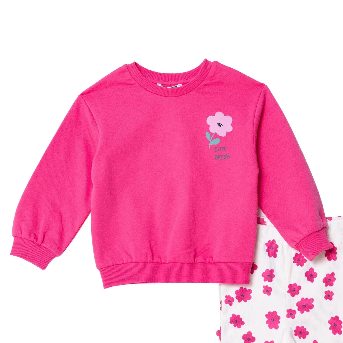 HelloBaby Sweatshirt-Leggings - Pink - Image 3