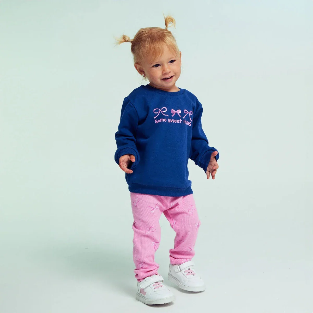HelloBaby Sweatshirt-Leggings - Navy Blue - Image 2
