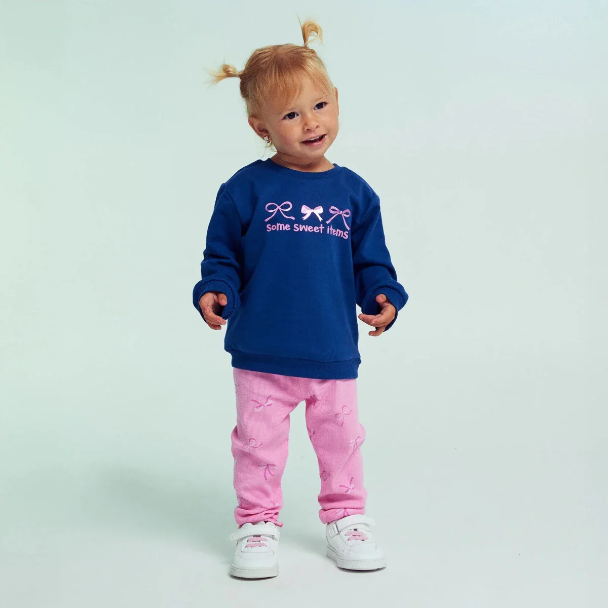 HelloBaby Sweatshirt-Leggings - Navy Blue - Image 3