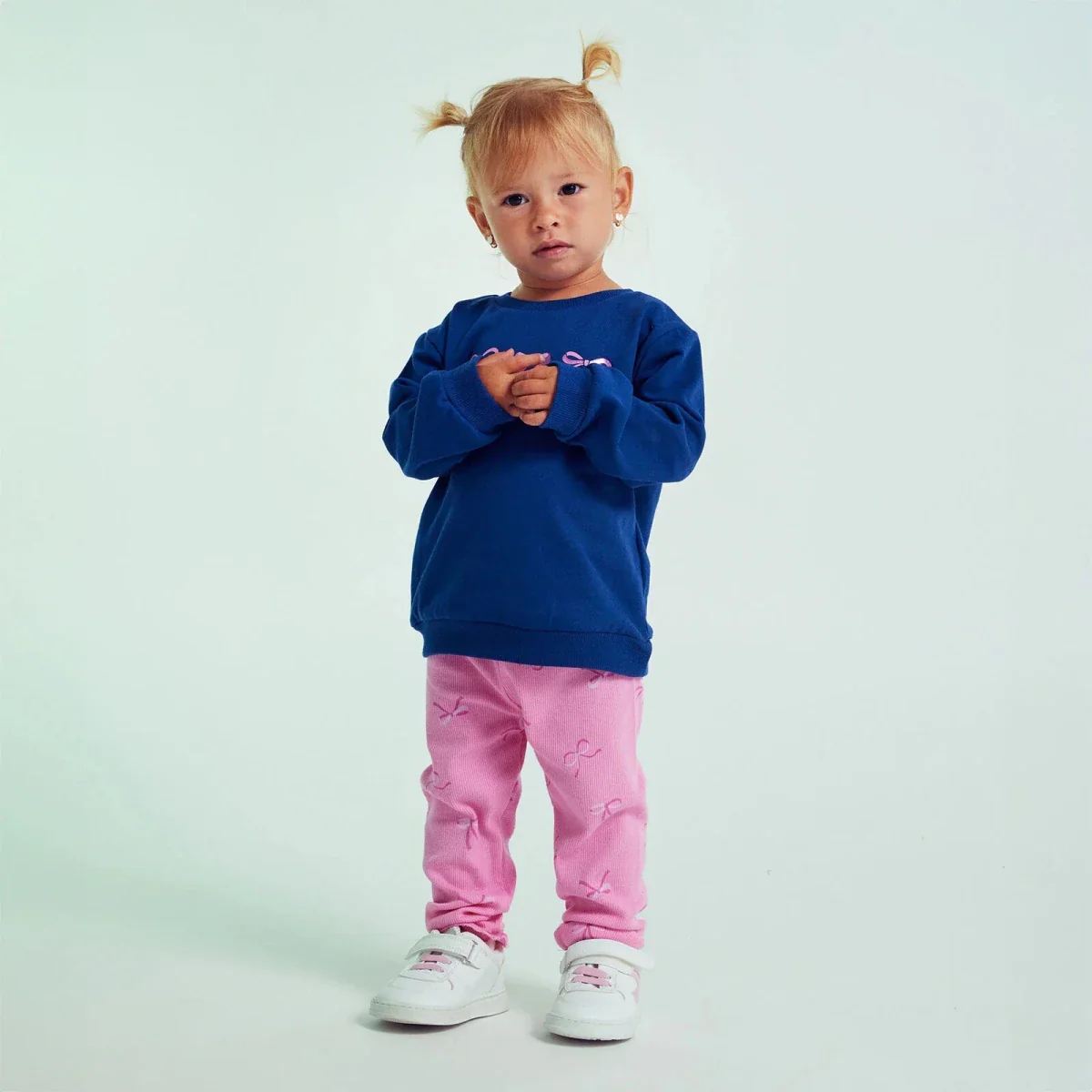 HelloBaby Sweatshirt-Leggings - Navy Blue - Image 4