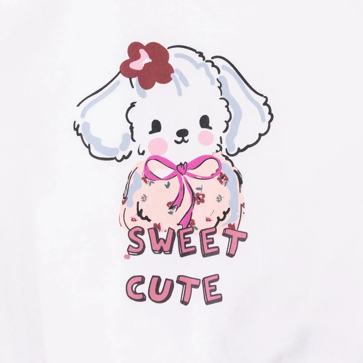 HelloBaby Sweatshirt-Leggings - Ecru - Image 4