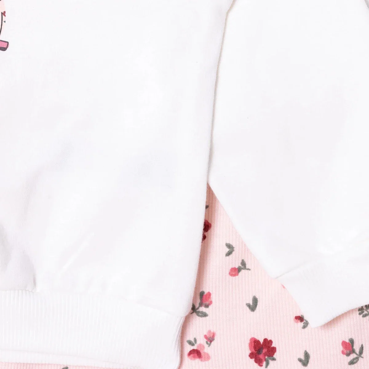 HelloBaby Sweatshirt-Leggings - Ecru - Image 8
