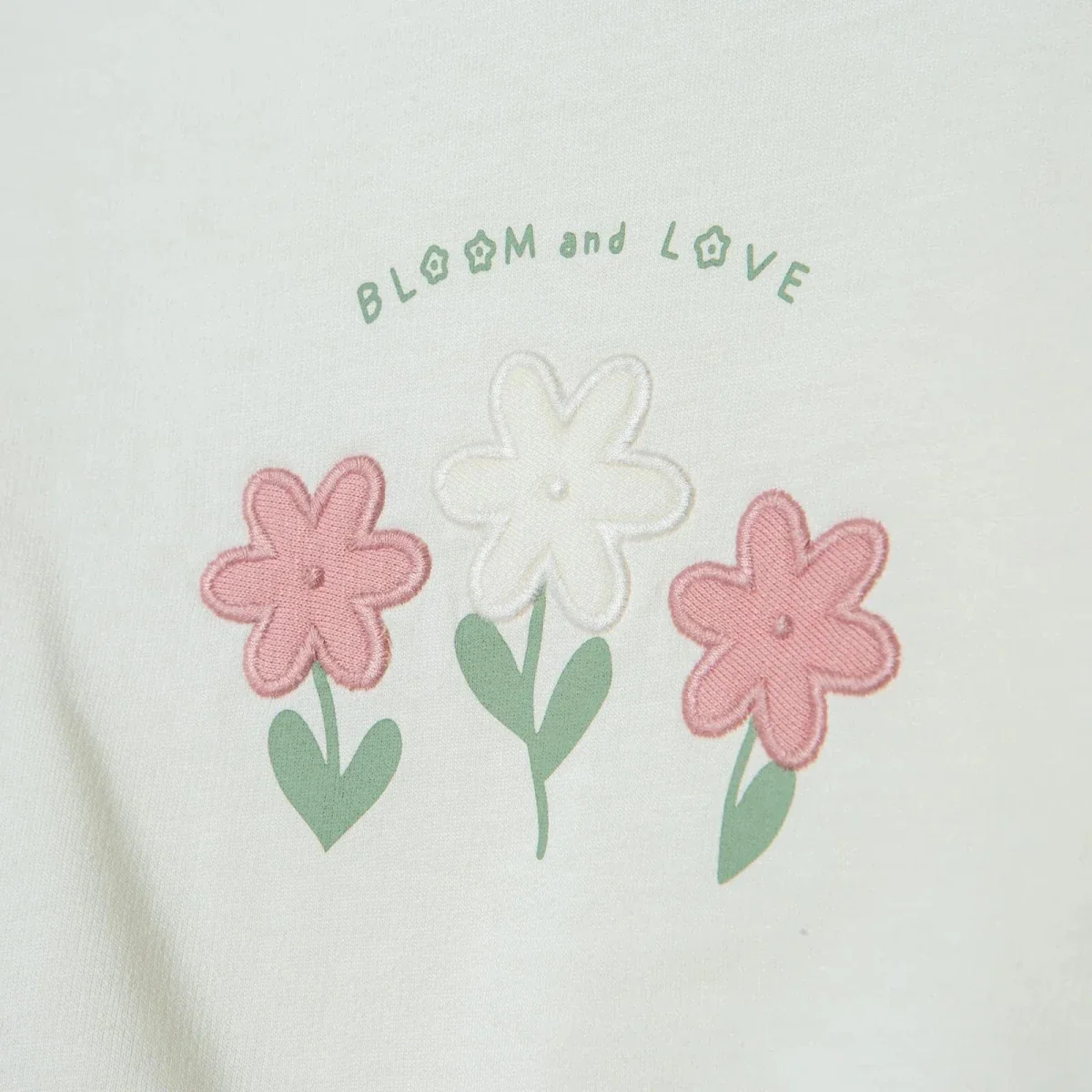 HelloBaby Sweatshirt Leggings - Ecru - Image 4