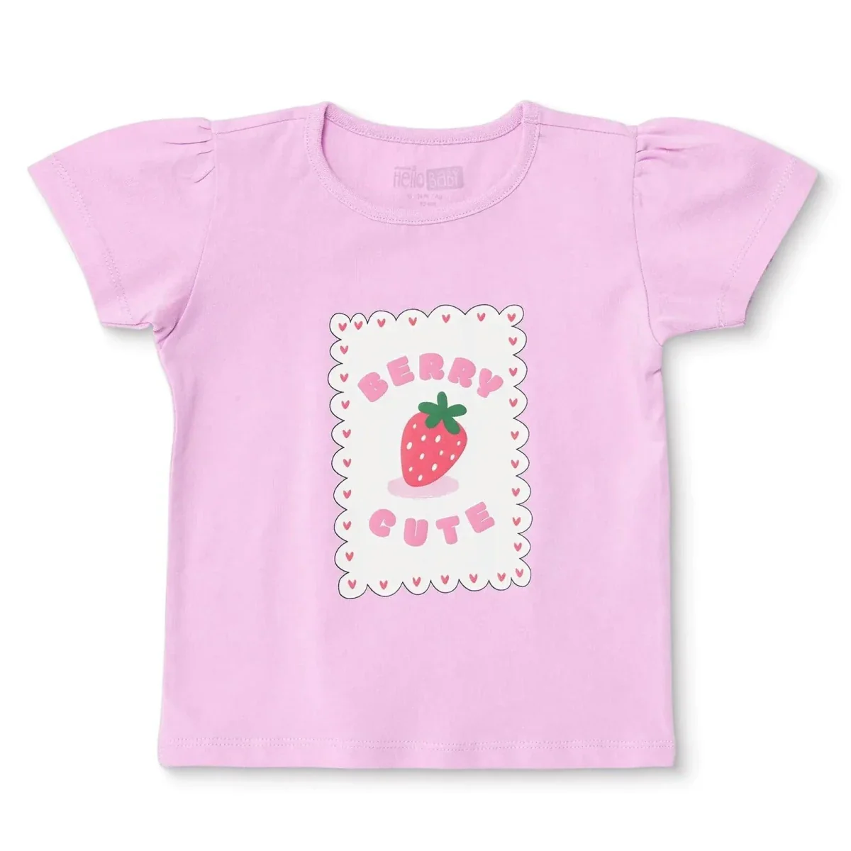 HelloBaby Girls T-shirt - Lilac - Image 9