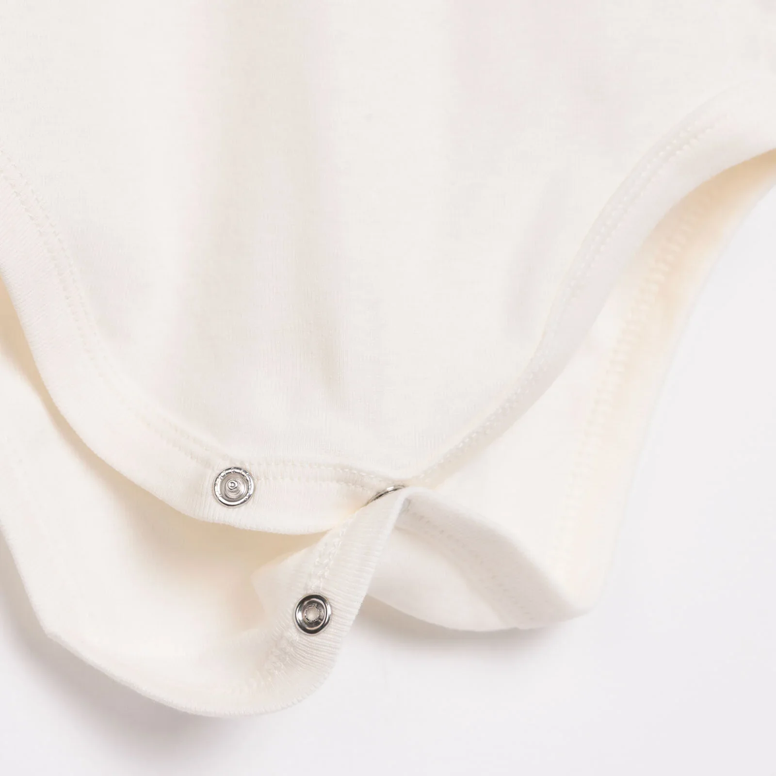 HelloBaby Unisex 2-Pack Long Sleeve Body - Ecru - Image 7
