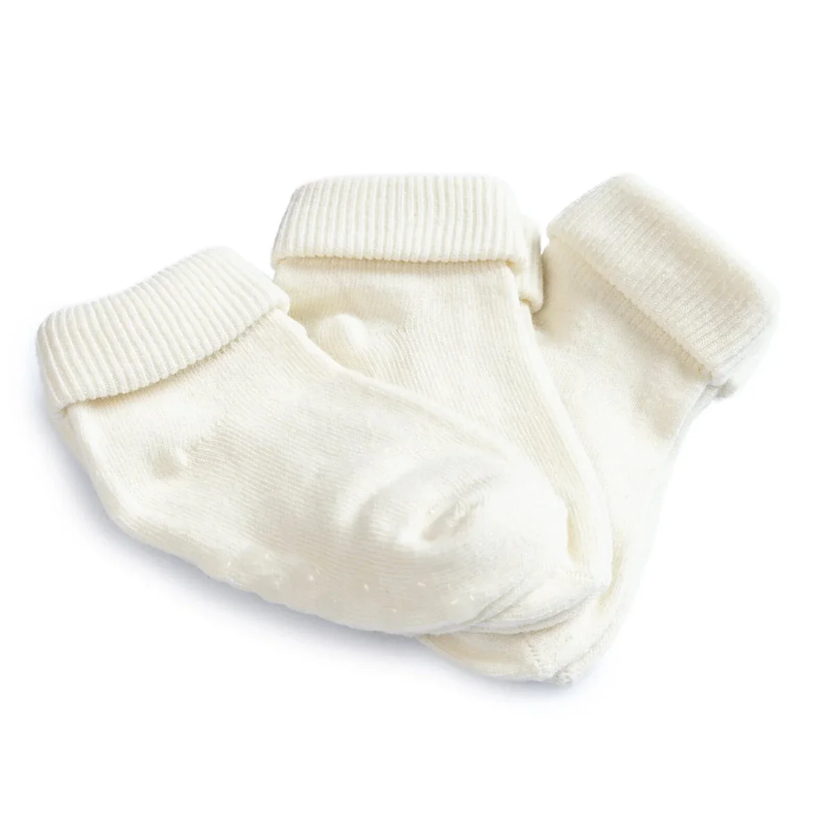 HelloBaby Unisex Pack of 3 Baby Socks None Cotton Rich - White - Image 6