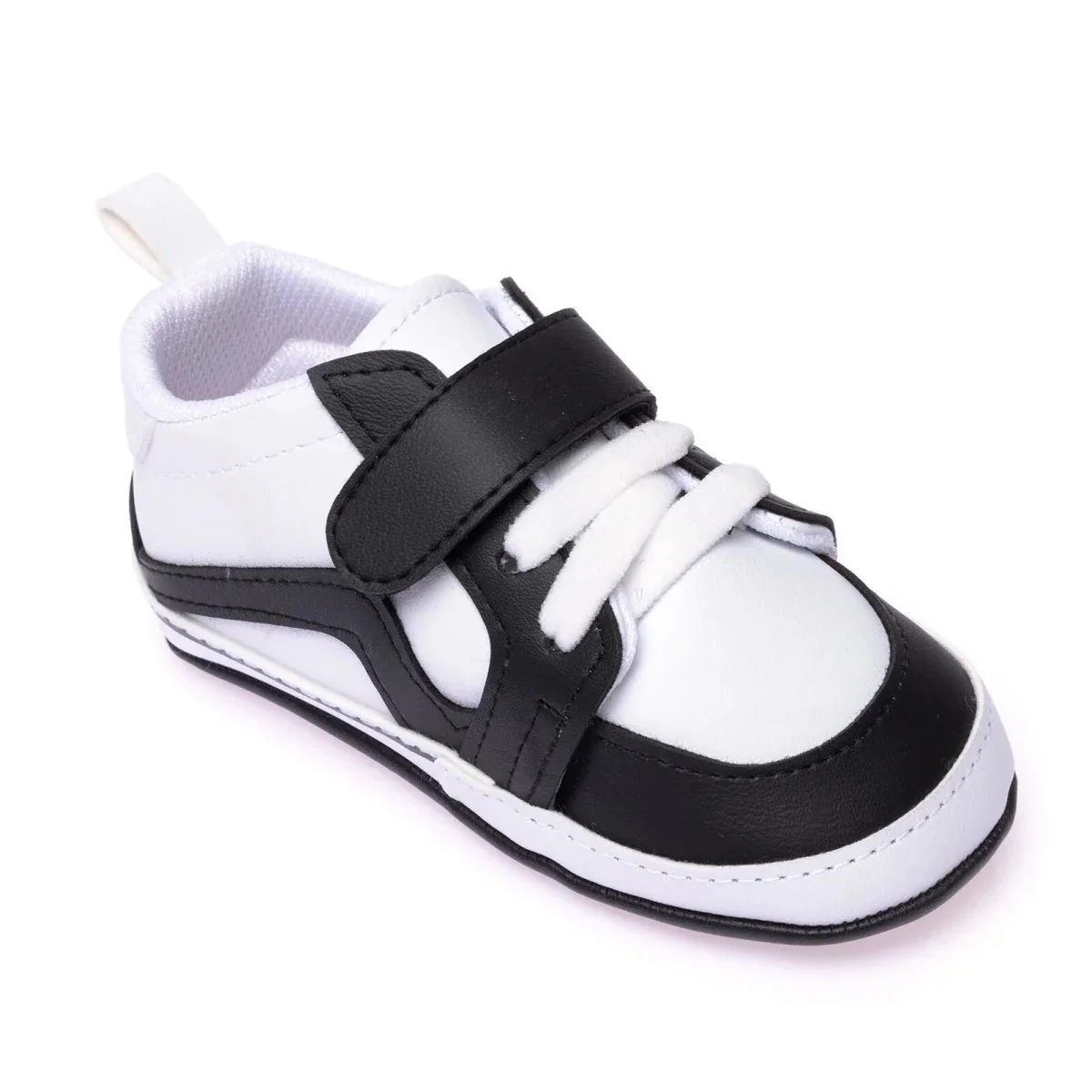 HelloBaby Unisex Baby First Walker Shoes - White - Image 3