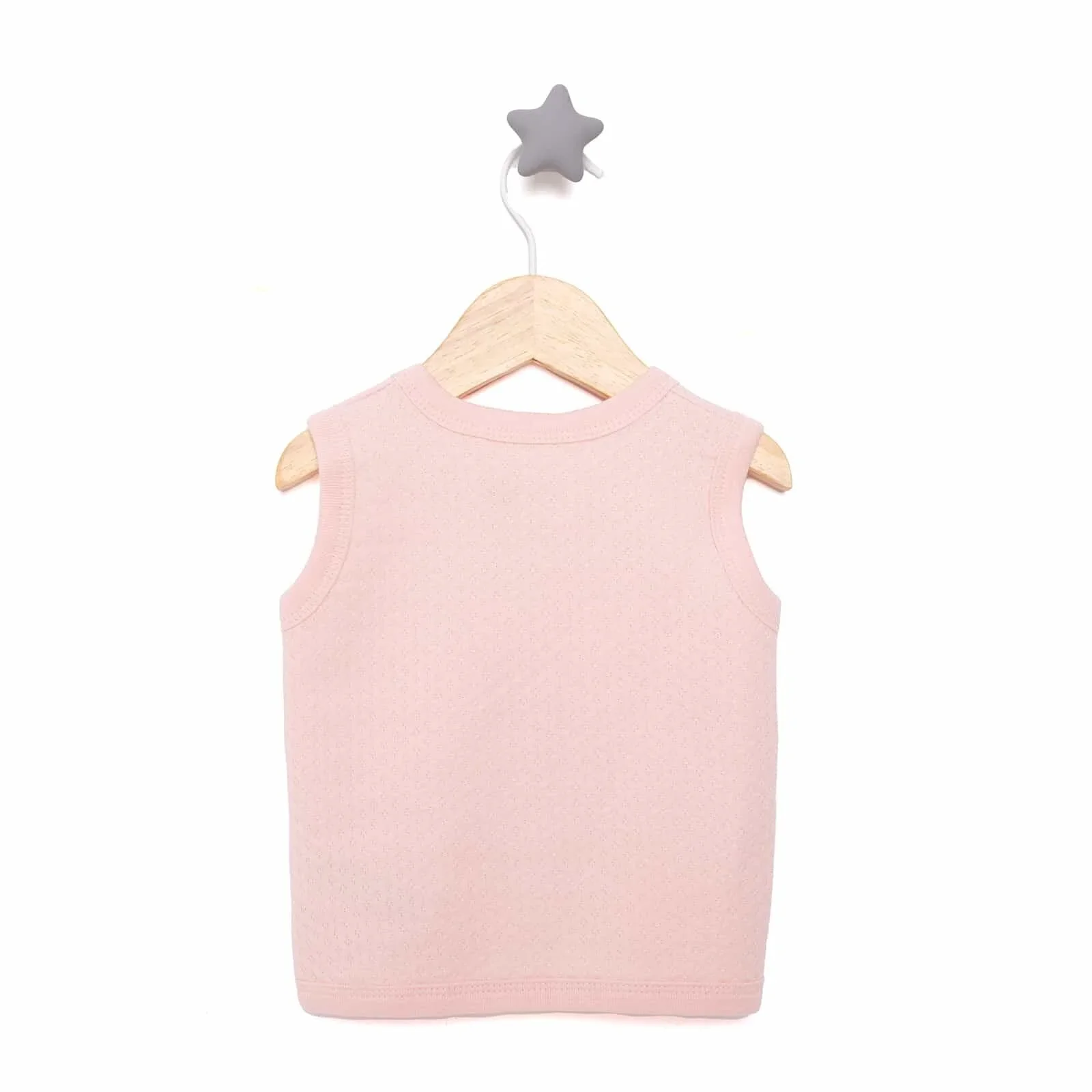 HelloBaby Unisex Classic Vest - Light Pink - Image 2