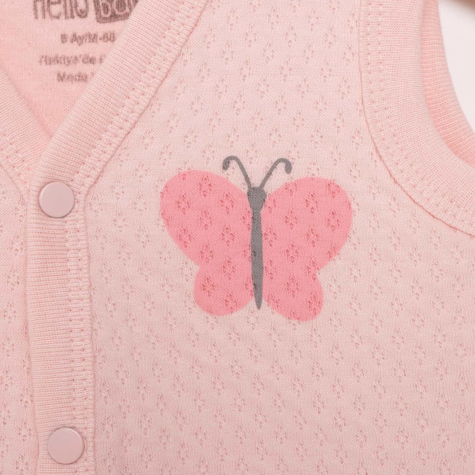 HelloBaby Unisex Classic Vest - Light Pink - Image 5
