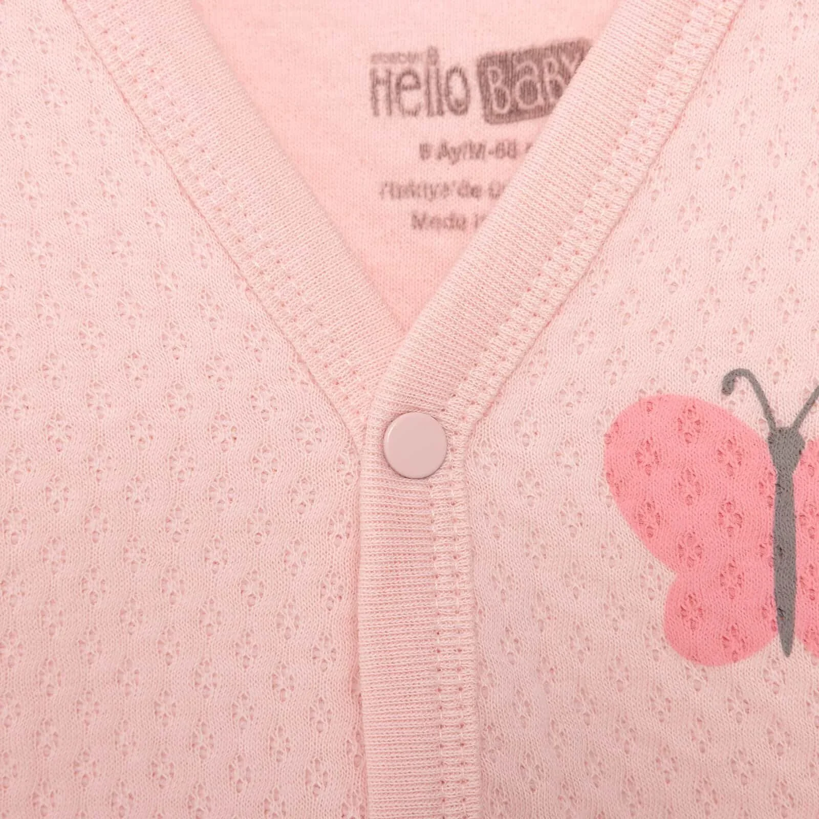 HelloBaby Unisex Classic Vest - Light Pink - Image 6
