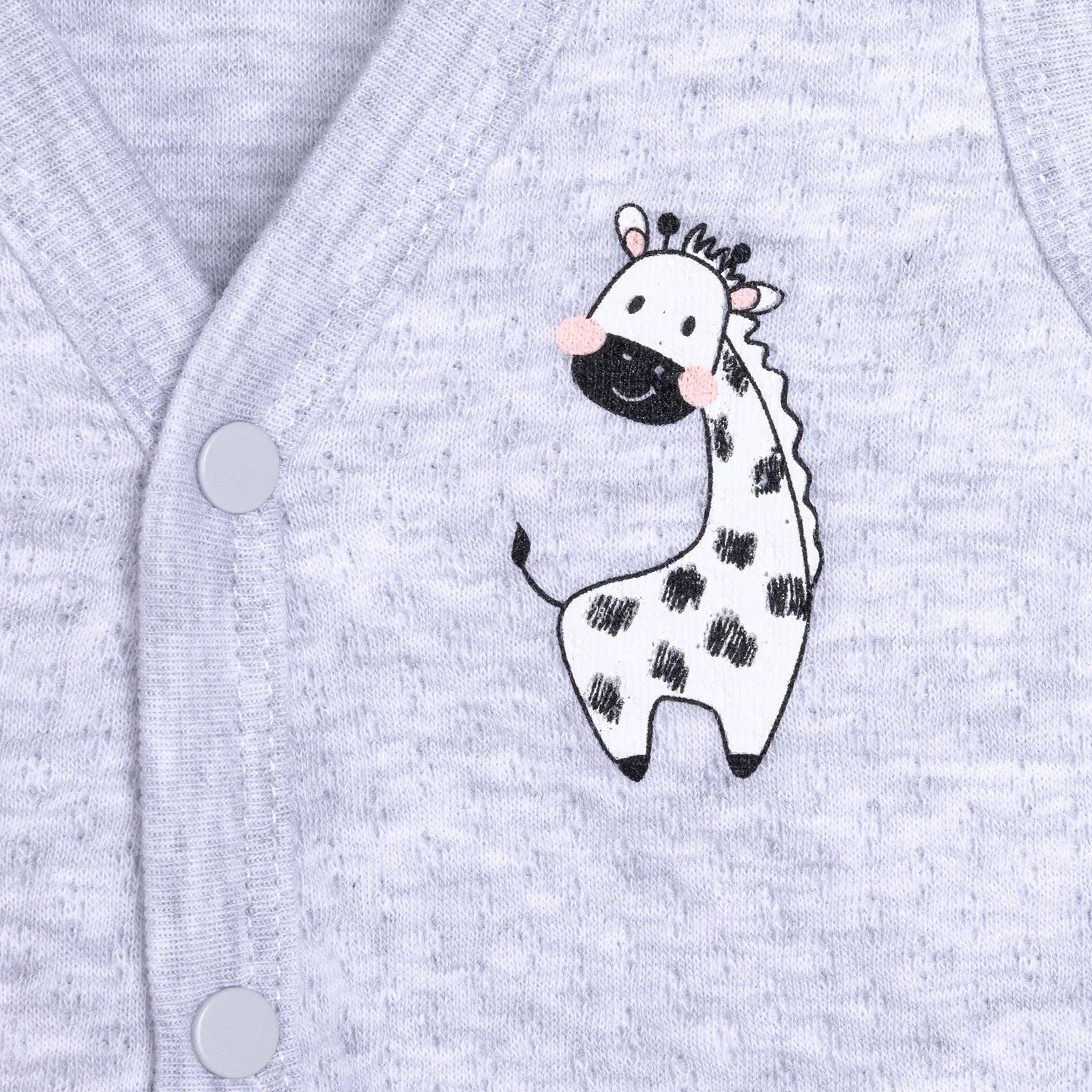 HelloBaby Unisex Classic Vest - Grey Melange - Image 6