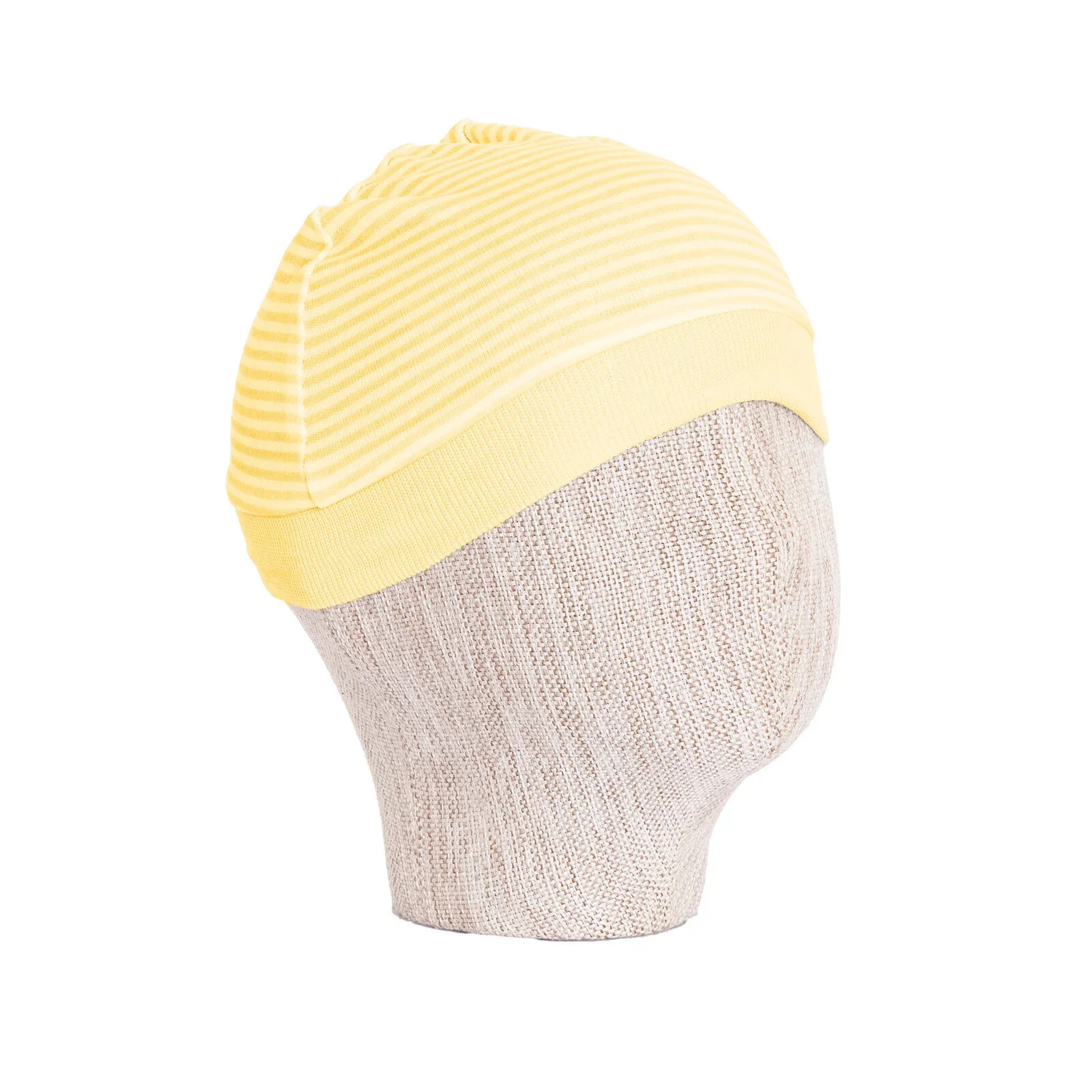 HelloBaby 100% Cotton Newborn Hat - Yellow - Image 5