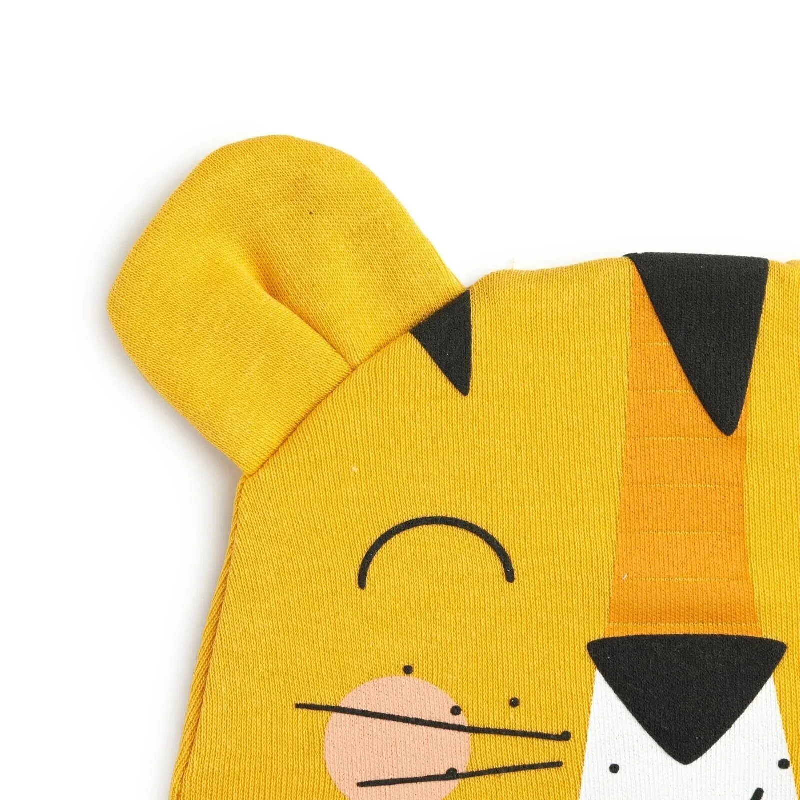 HelloBaby 100% Cotton Newborn Hat - Yellow - Image 2