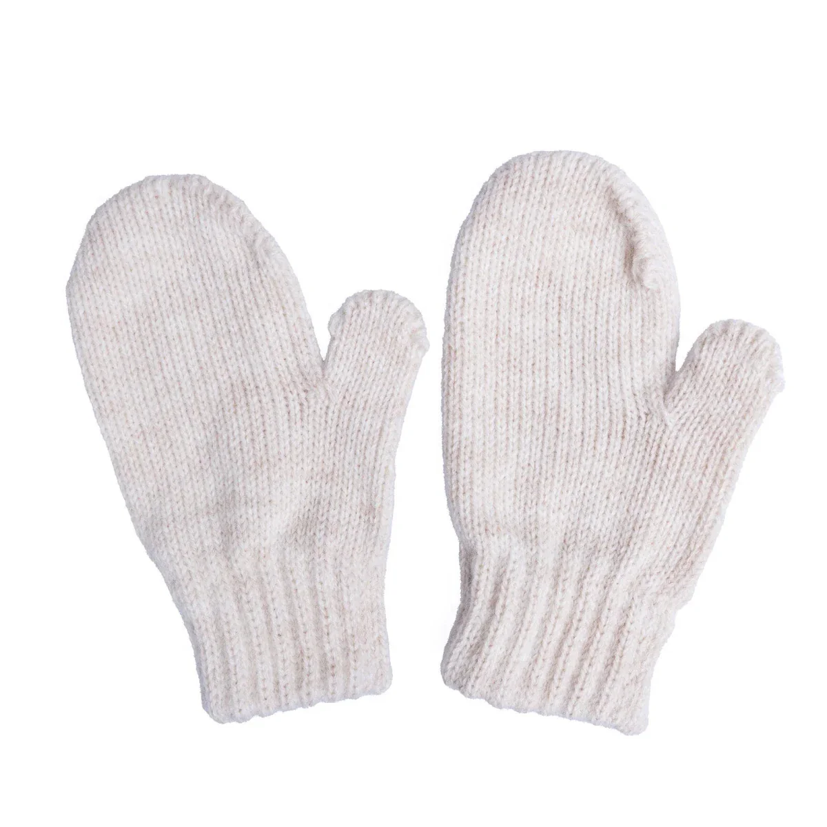HelloBaby Unisex Mitten - Ecru - Image 3