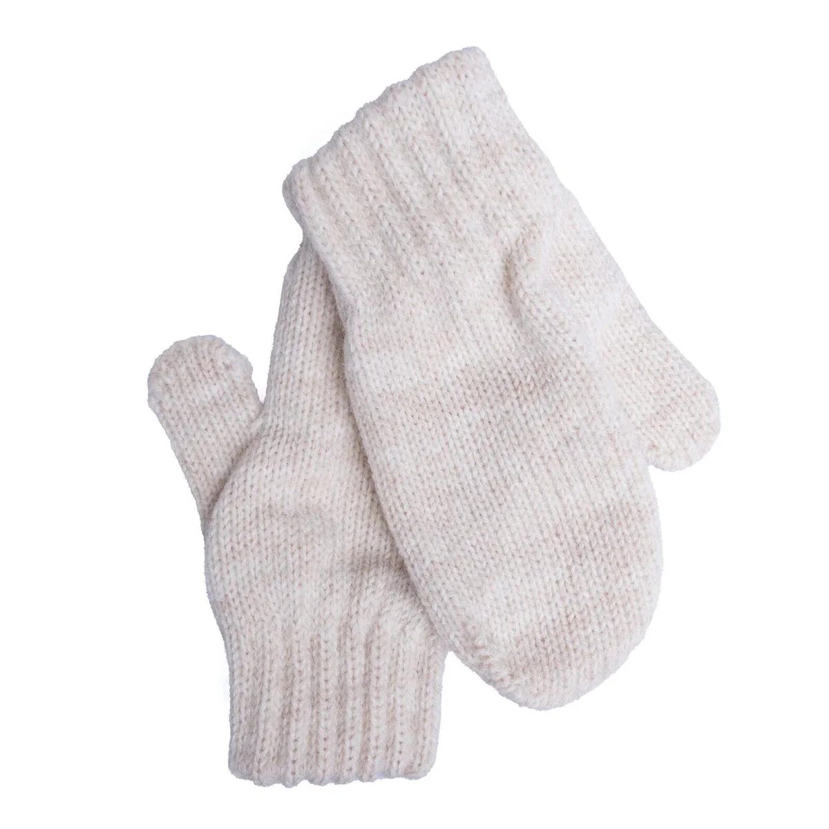 HelloBaby Unisex Mitten - Ecru - Image 4