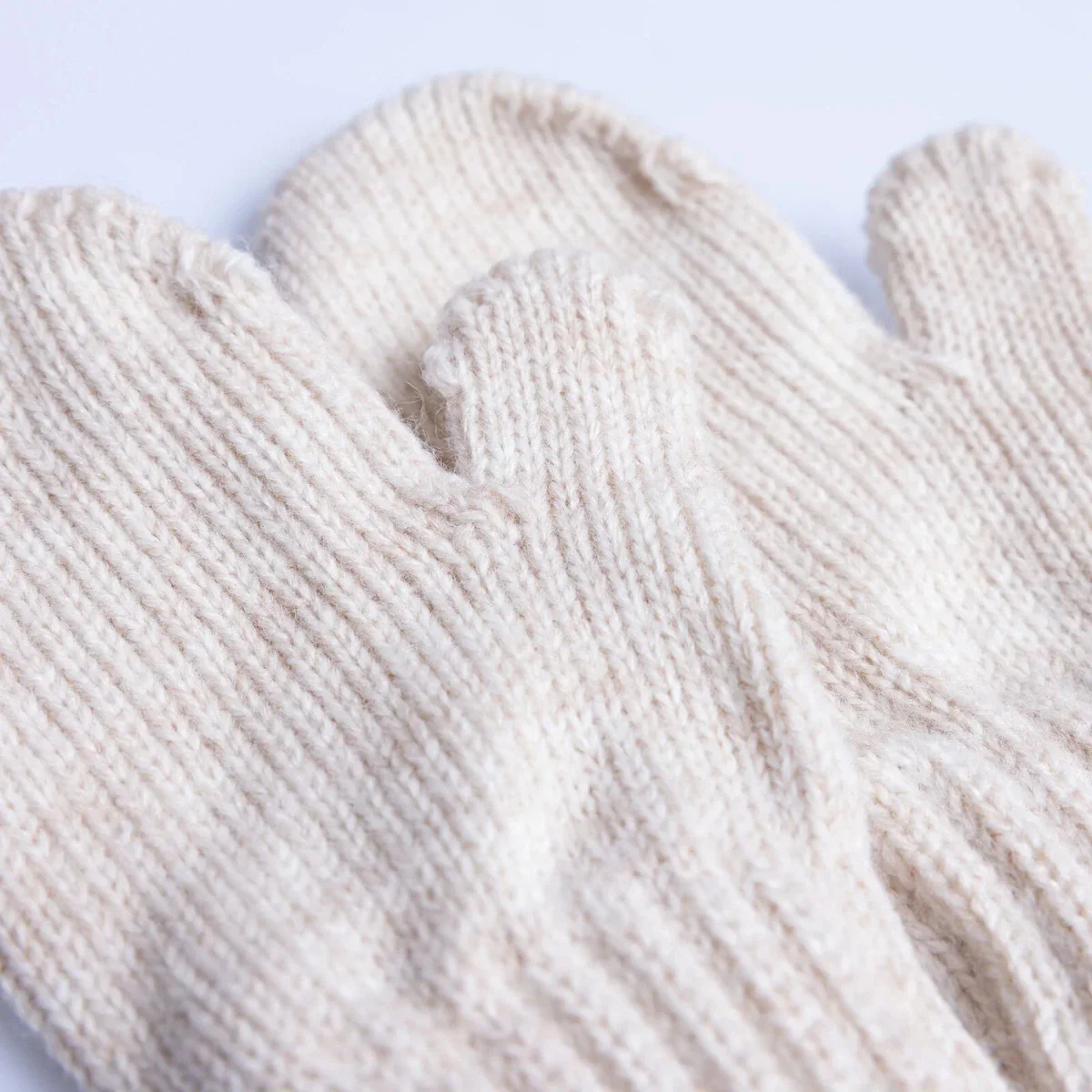 HelloBaby Unisex Mitten - Ecru - Image 6