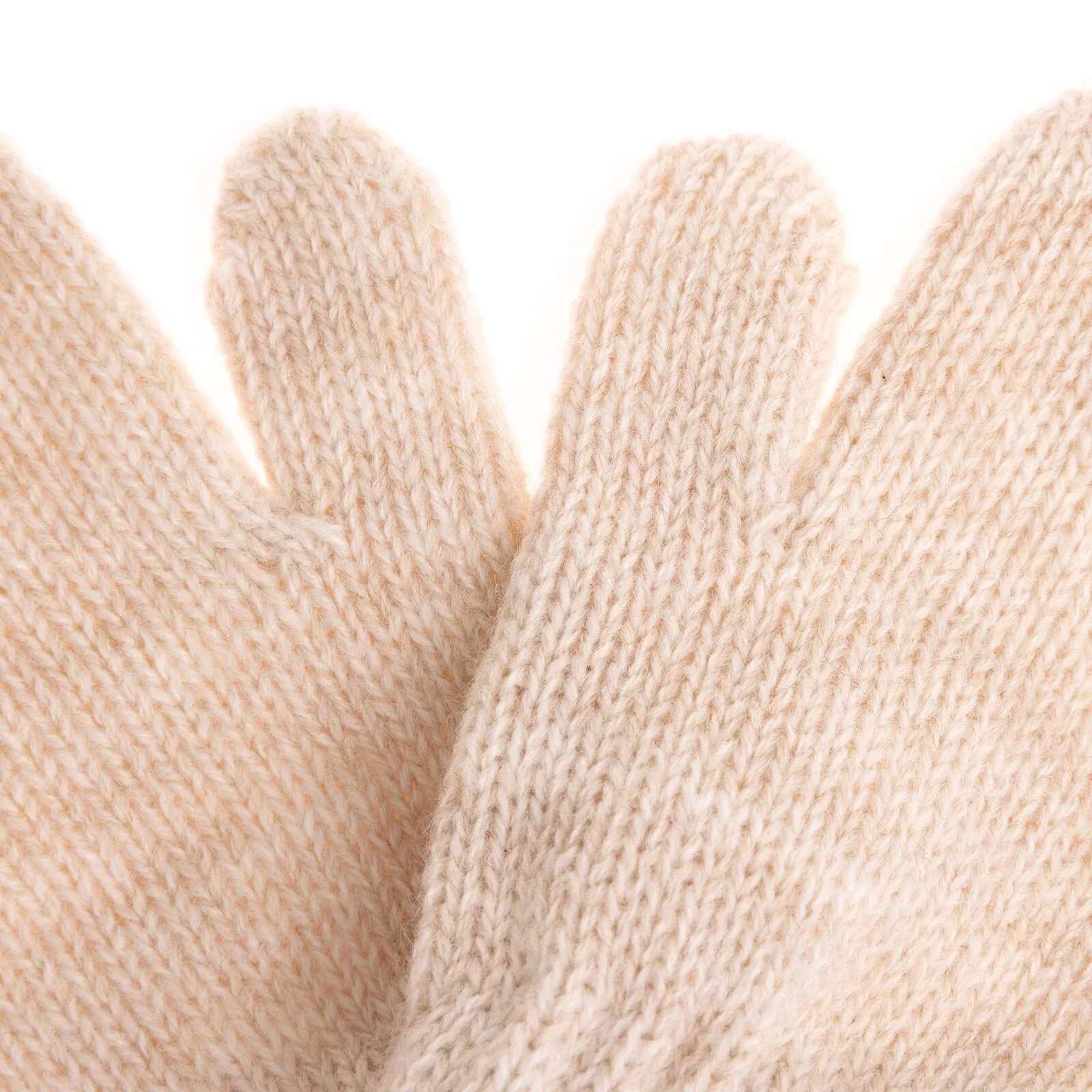 HelloBaby Unisex Mitten - Ecru - Image 3