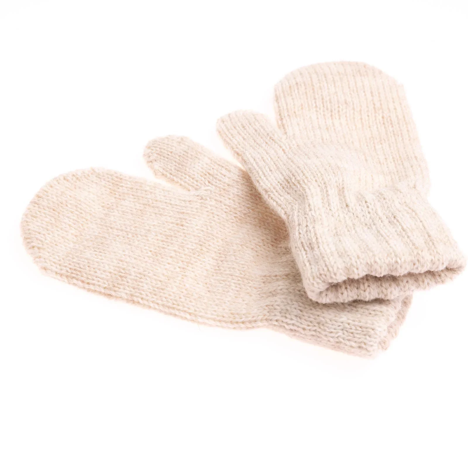 HelloBaby Unisex Mitten - Ecru - Image 4
