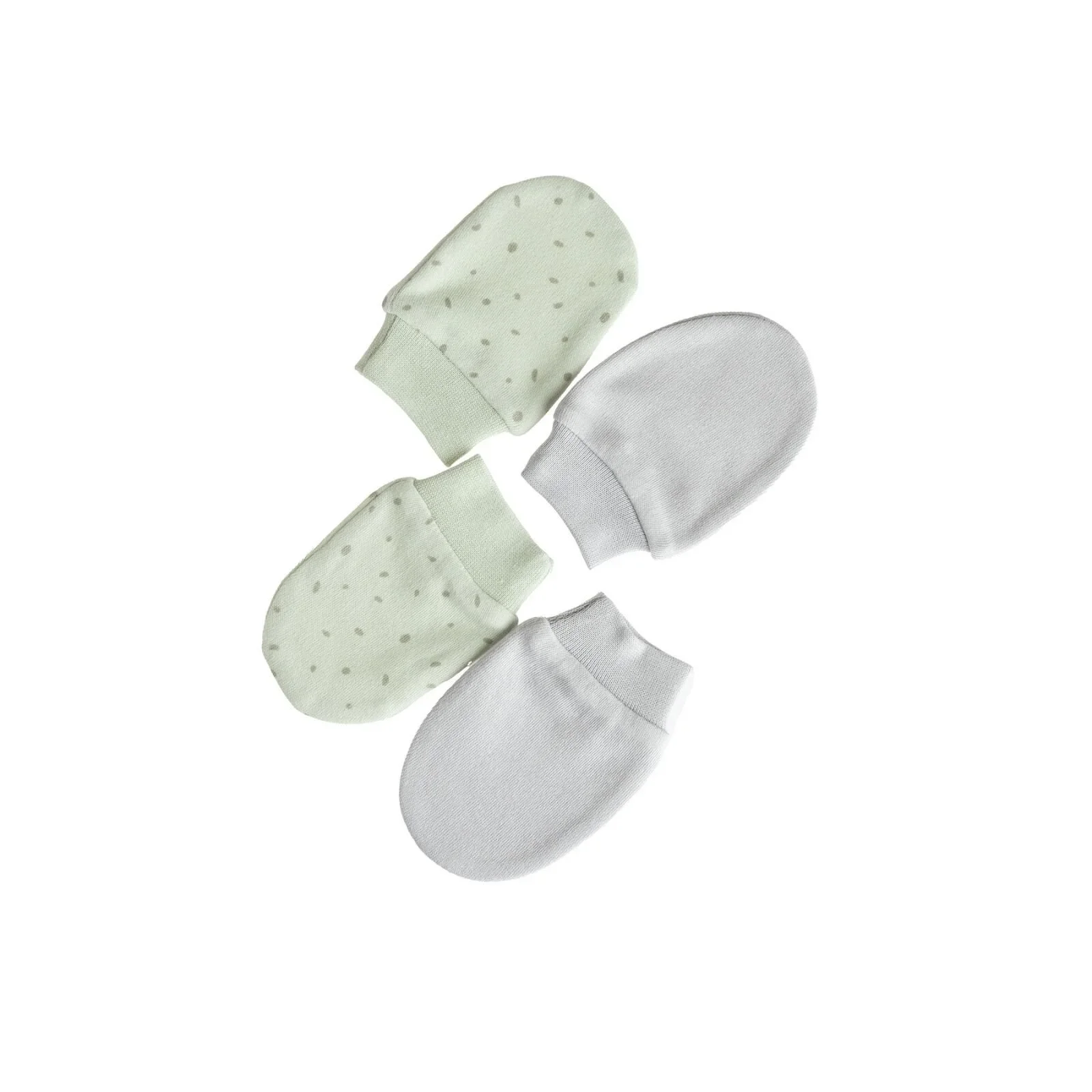 HelloBaby Unisex Mitten - Green - Image 2