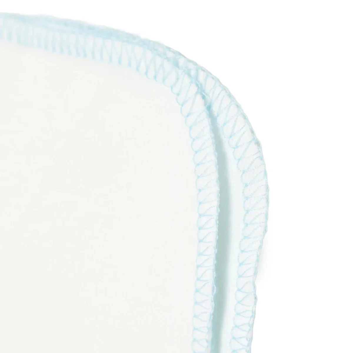 HelloBaby Unisex 100% Cotton Burp Cloth - Ecru - Image 7