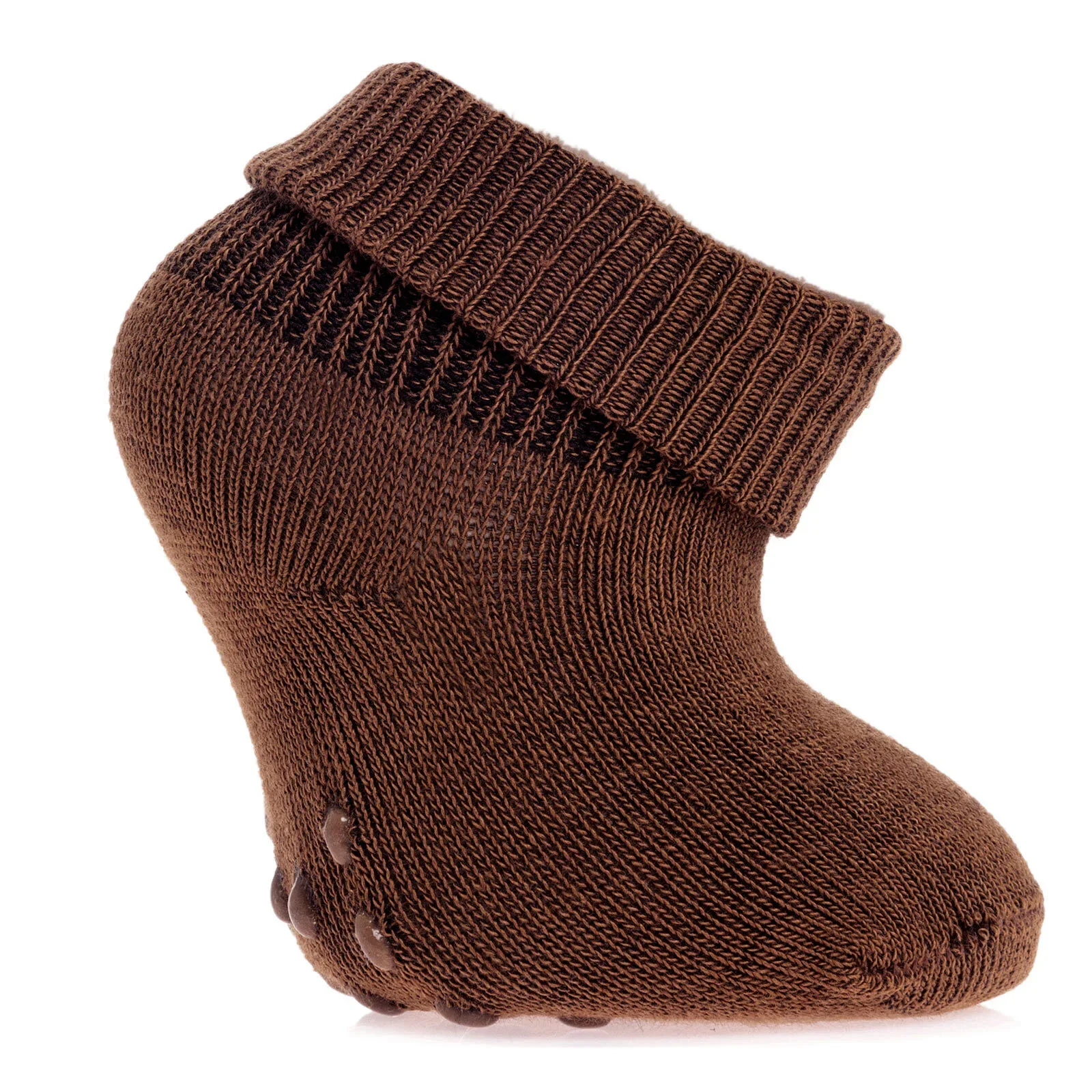 HelloBaby Unisex Pack of 3 Socks - Beige - Image 2