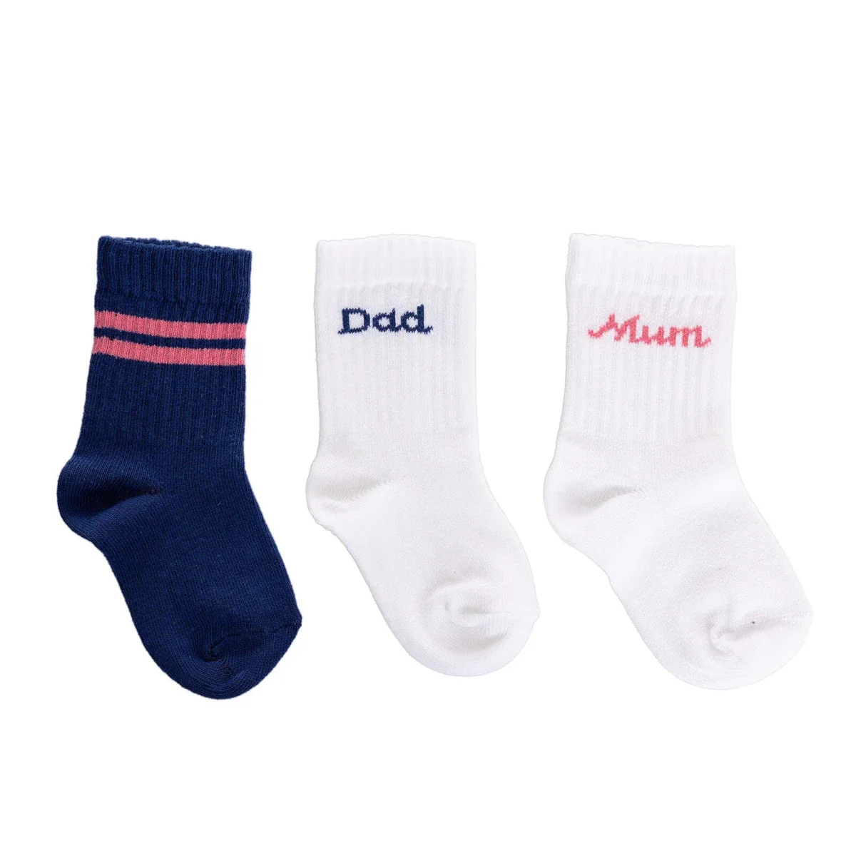 HelloBaby Unisex Pack of 3 Socks - White - Image 6