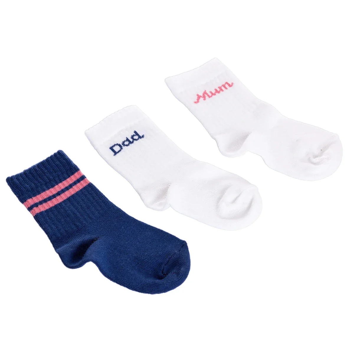 HelloBaby Unisex Pack of 3 Socks - White - Image 7