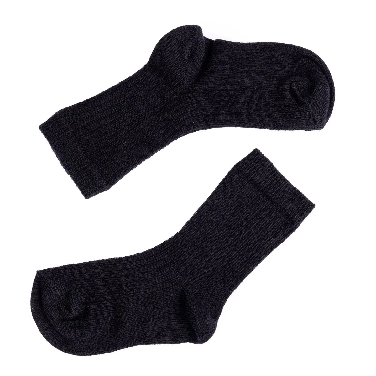 HelloBaby Unisex  Socks 3 Pcs - Black - Image 5