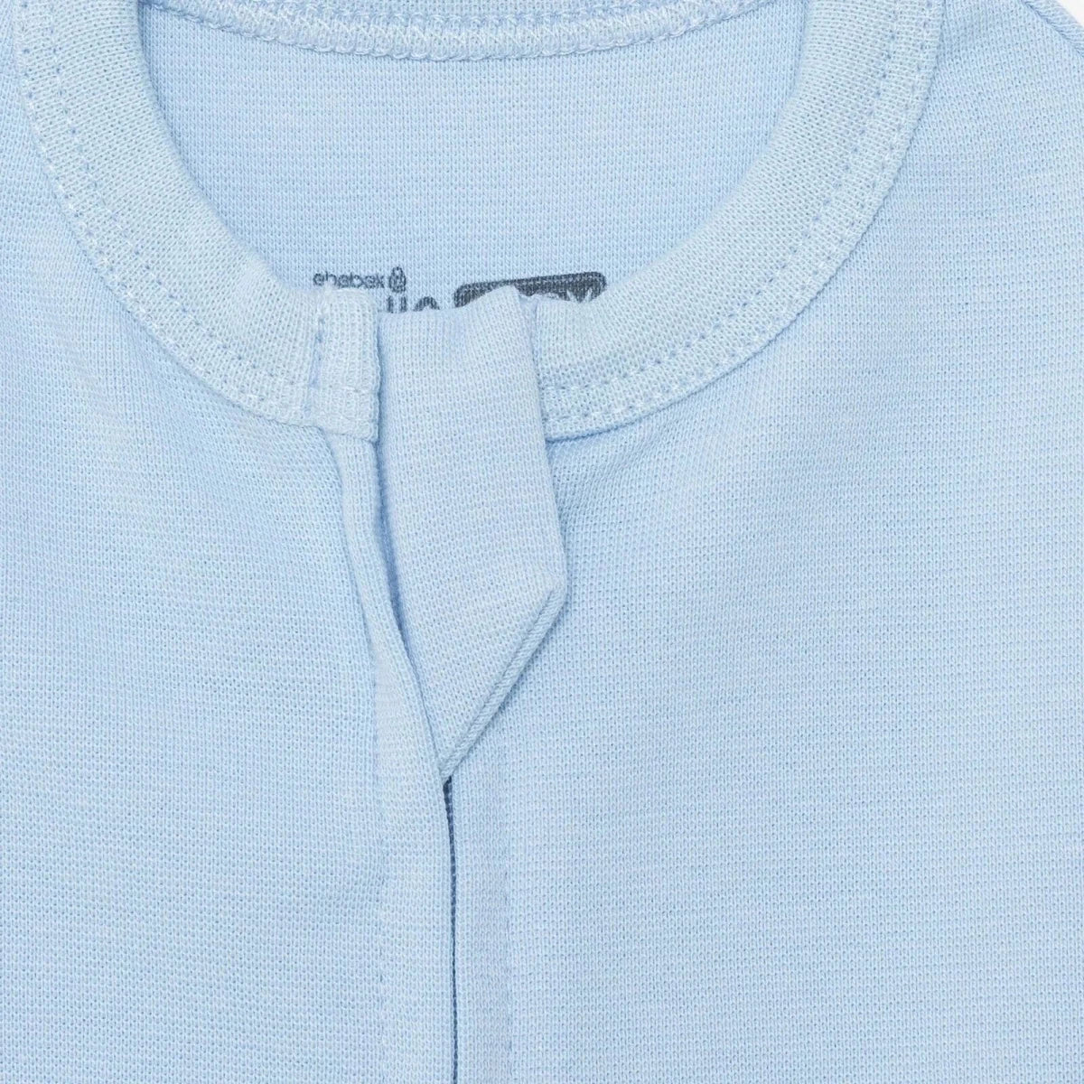 HelloBaby 100% Cotton Swaddle Wrap - Blue - Image 3