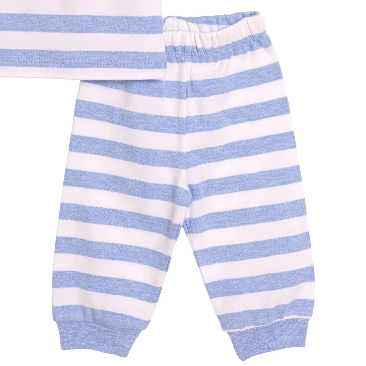 HelloBaby Unisex Sweatshirt-Footless Bottom - Blue - Image 8