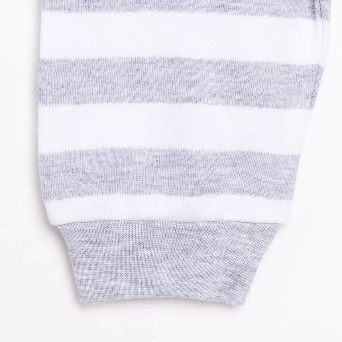 HelloBaby Unisex Sweatshirt-Footless Bottom - Snow Melange - Image 5