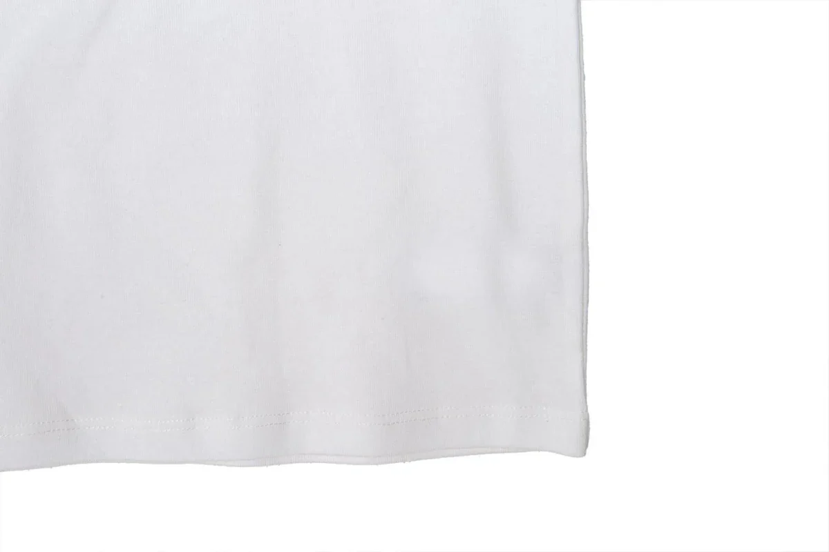 HelloBaby Unisex Undershirt Crew Neck Short Sleeve - White - Image 7