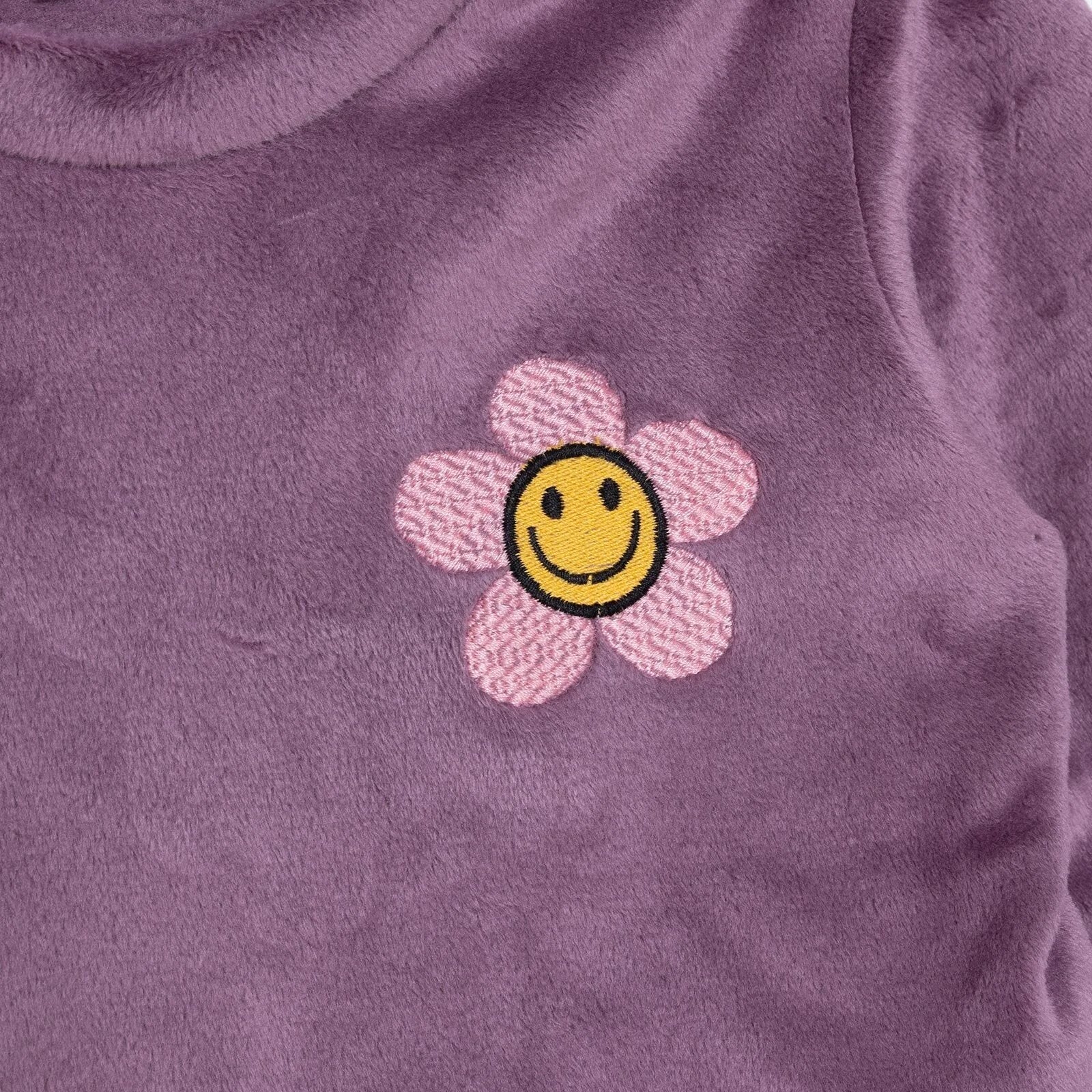 HelloBaby Velvet Pyjamas - Purple - Image 4