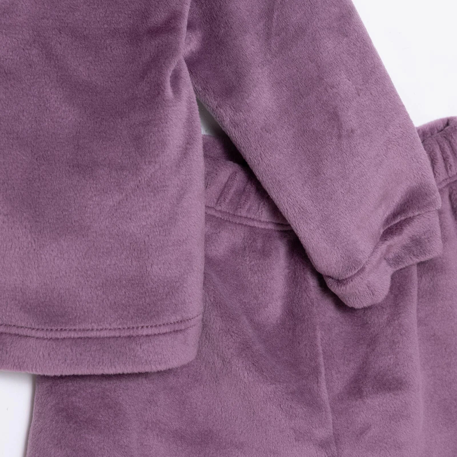 HelloBaby Velvet Pyjamas - Purple - Image 6