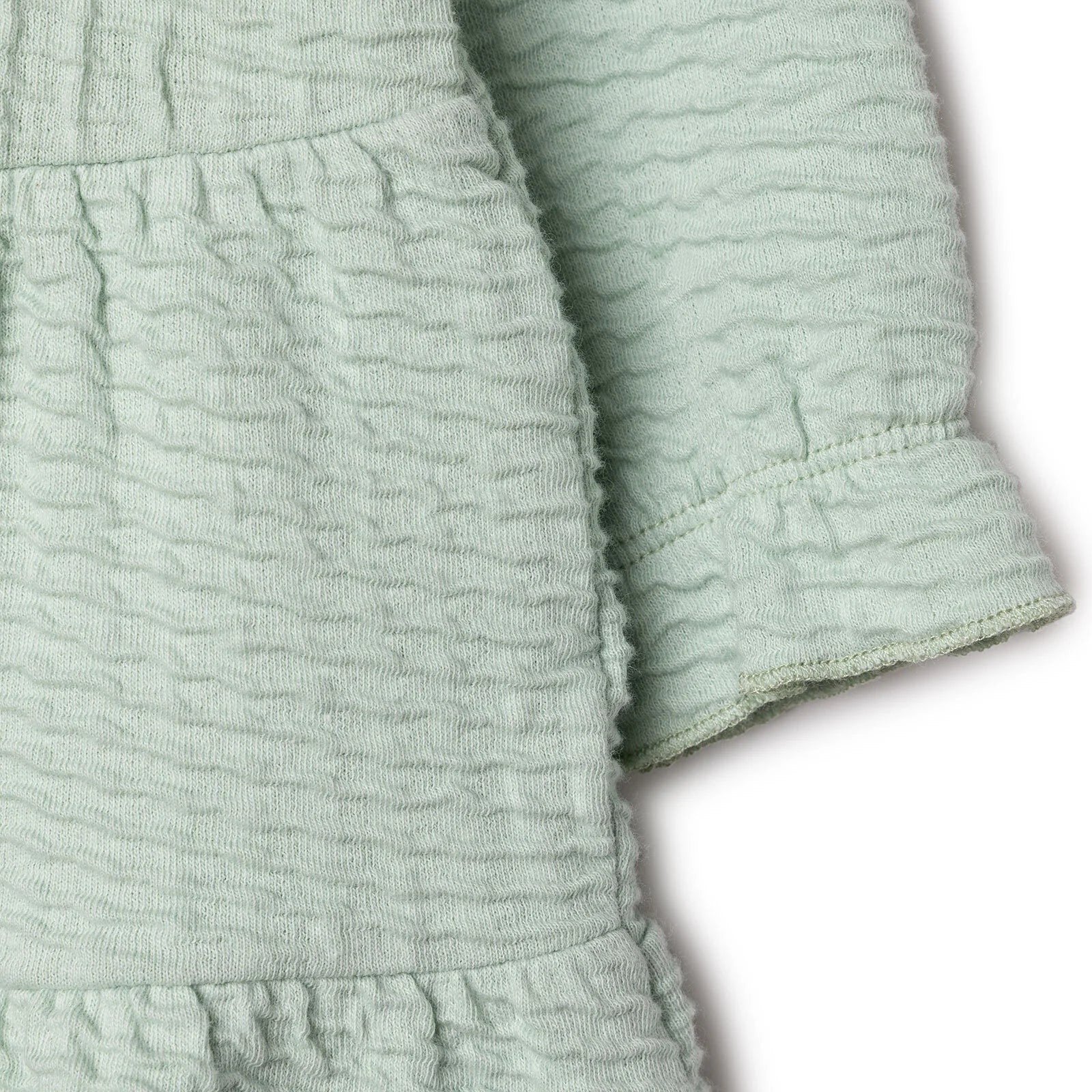 HelloBaby Winter Cherry Dress - Green - Image 6