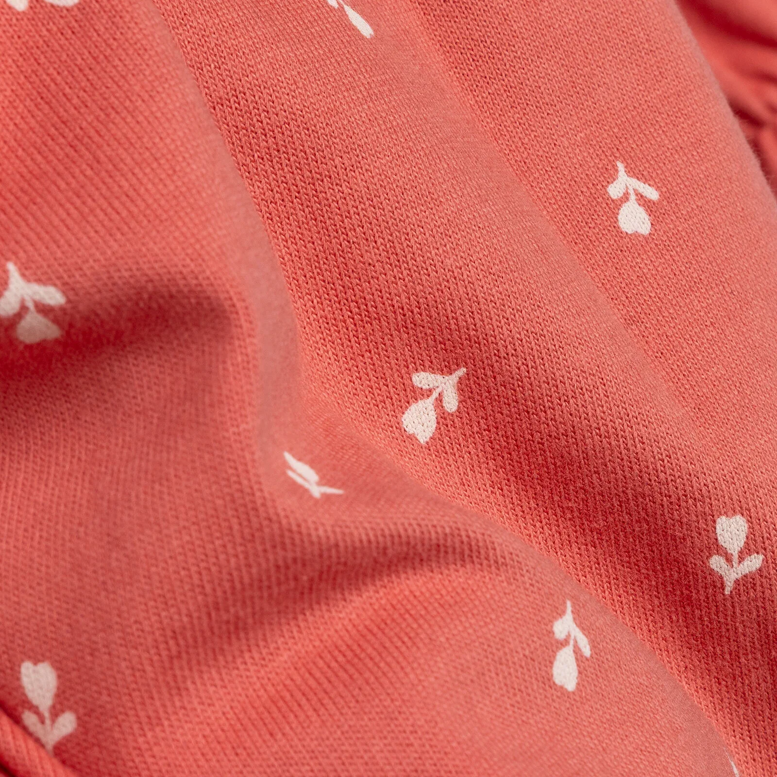 HelloBaby Wintrt Cherry Dress - Coral Printed - Image 8