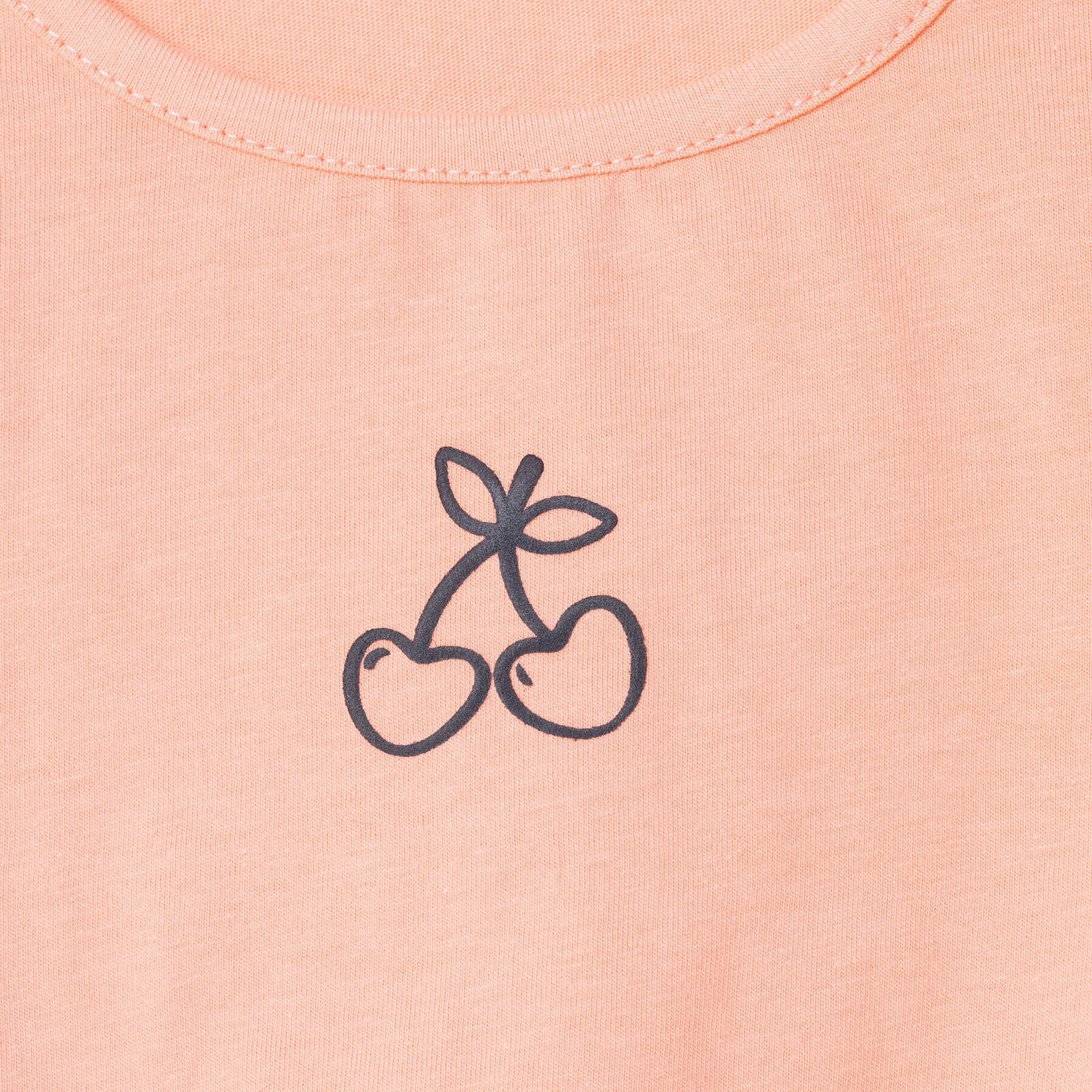 HelloBaby Winter Cherry Blouse-Leggings - Salmon - Image 6