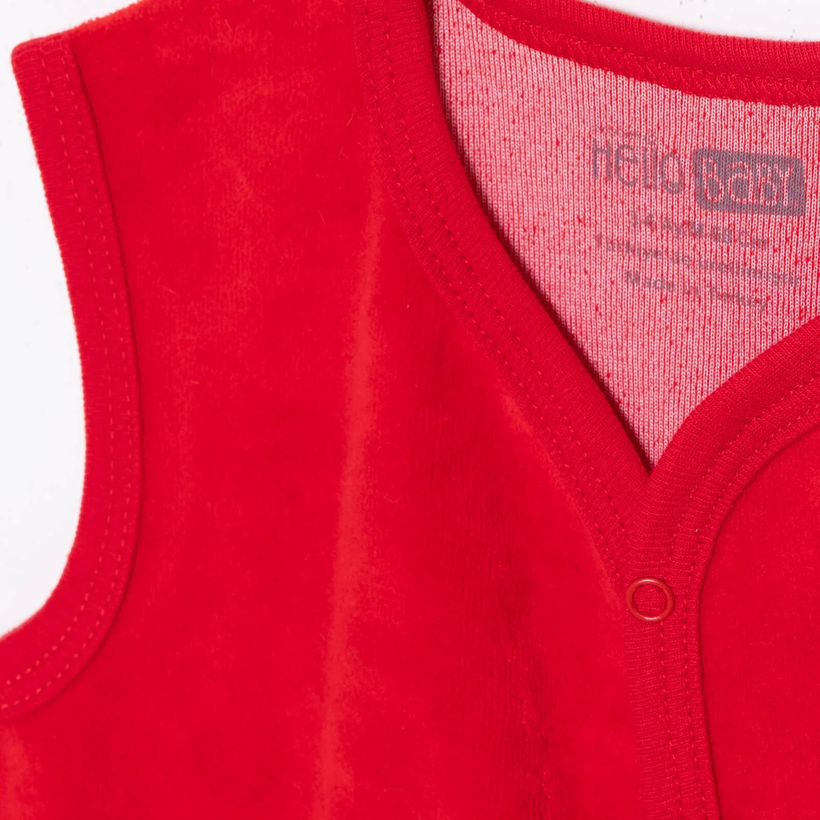 HelloBaby My First Christmas Unisex Newborn Vest - Red - Image 3