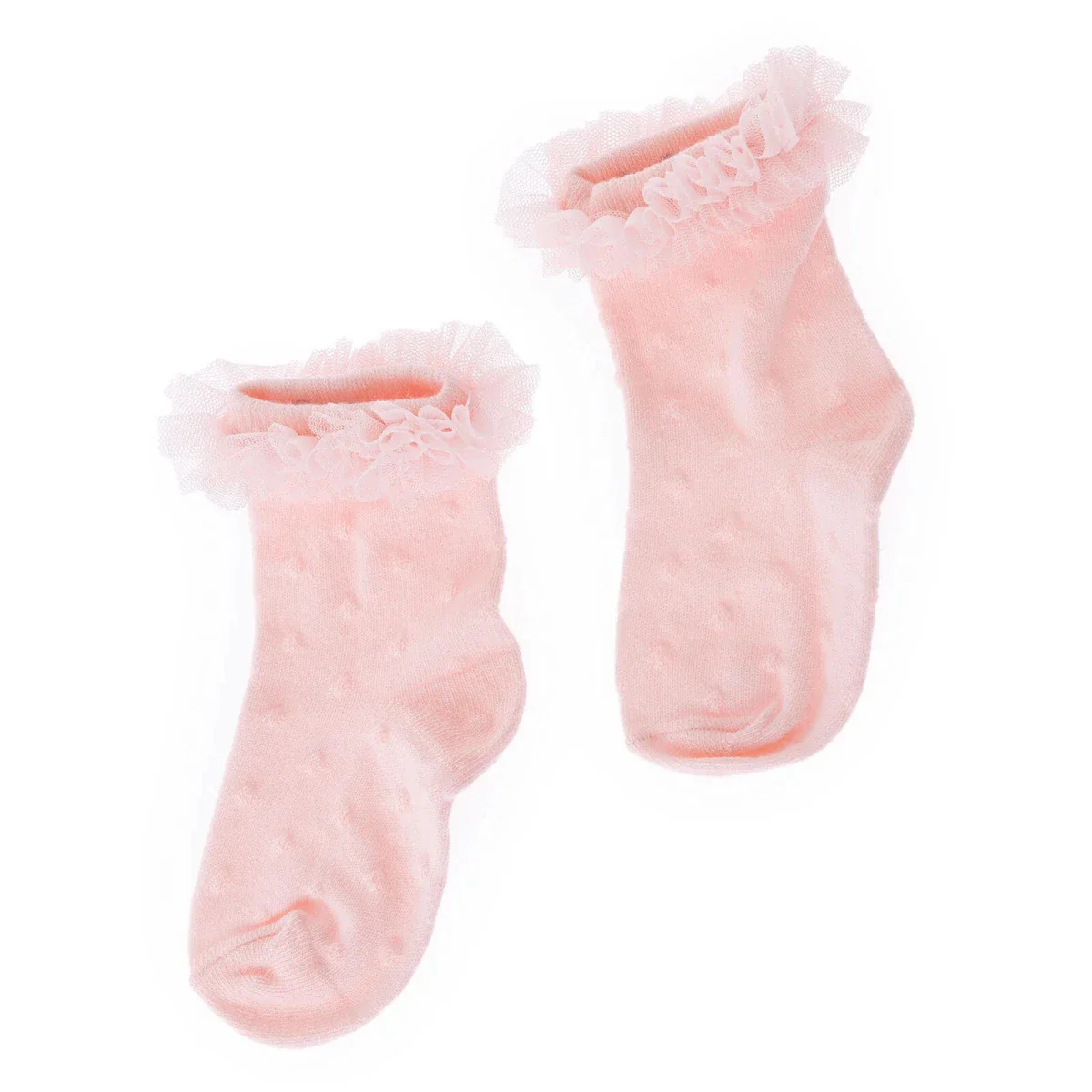HelloBabyLaceSocksG,Pink,0-6Months - Pink - Image 3