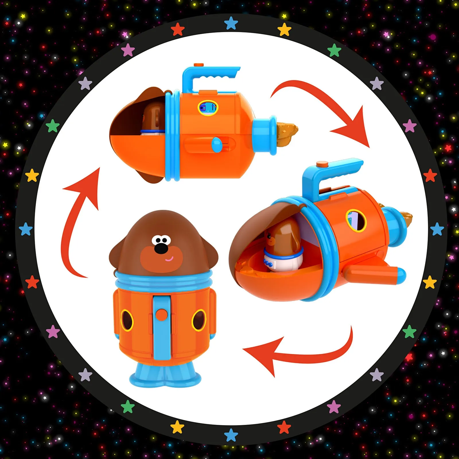 Hey Duggee Transforming Duggee Space Rocket - Image 4